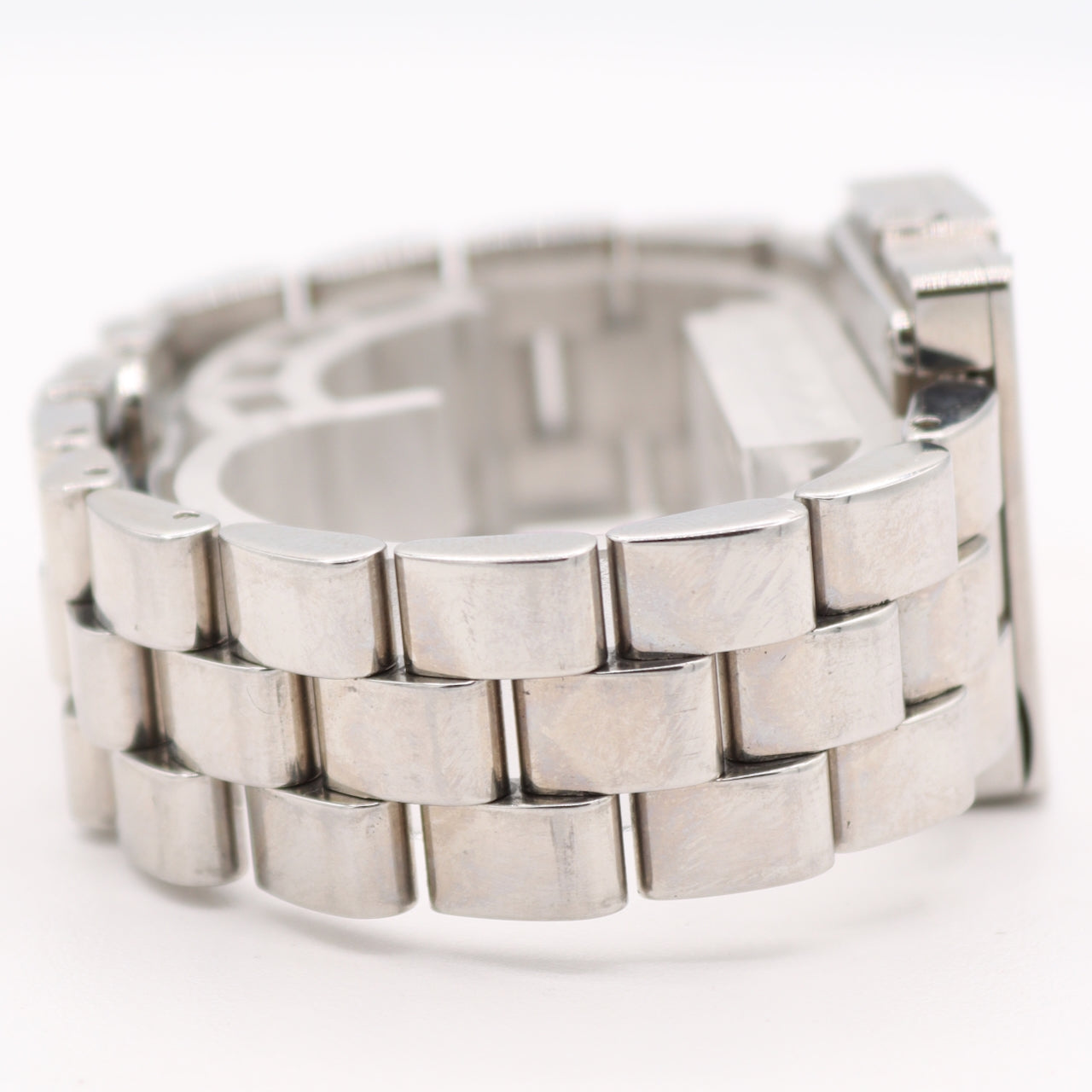 26.5mm Gucci 3600J G Shaped Men's Quartz Wristwatch Swiss Stainless Steel