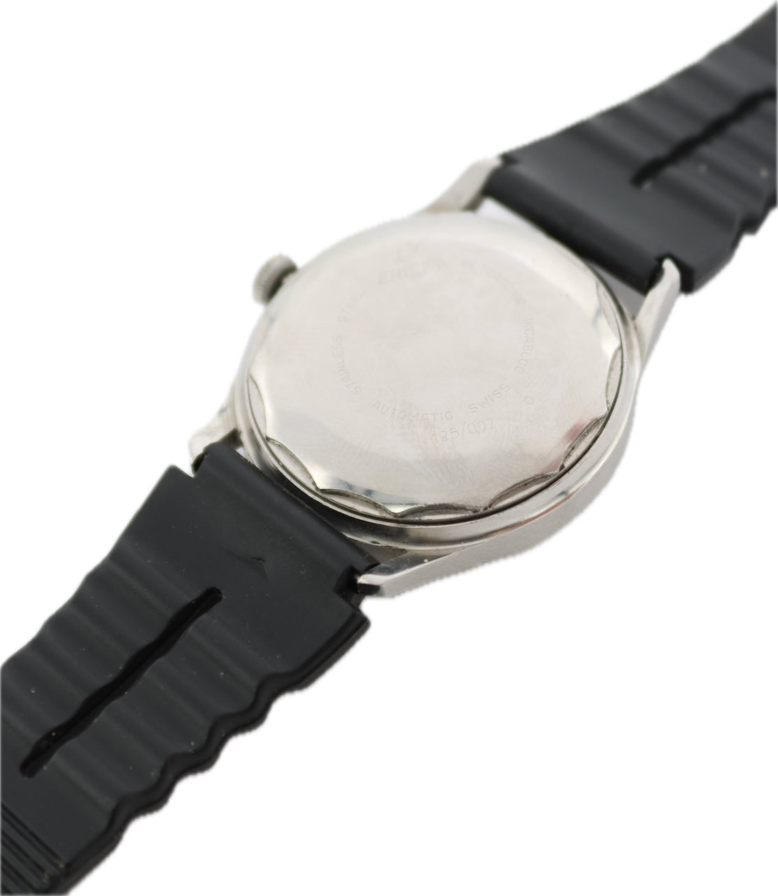 Vintage 34.5mm Enicar 125/007 Ultrasonic Men's Automatic Wristwatch Steel