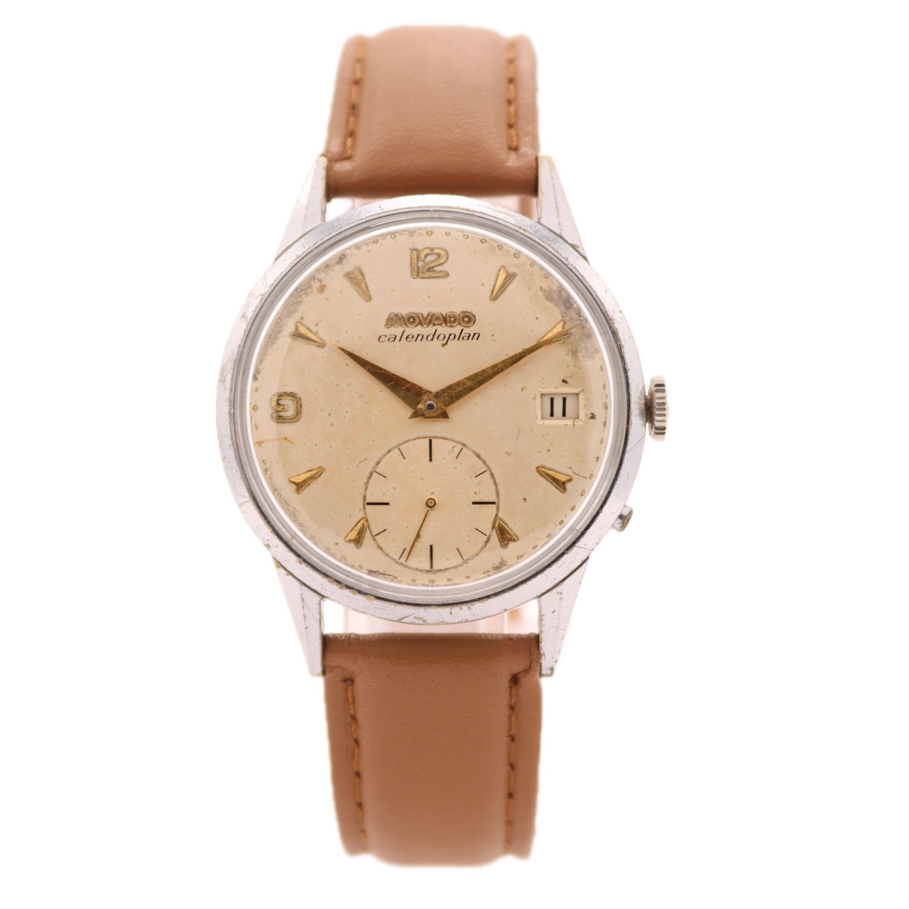 Vintage Movado Calendoplan 38138