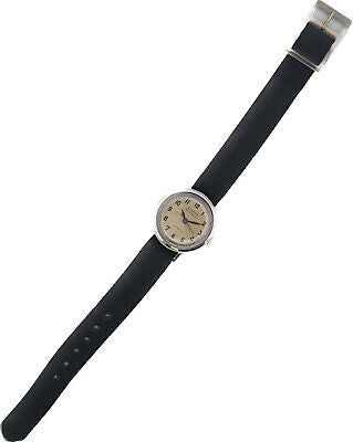 Vintage Eterna 17 Jewel Ladies Bumper Automatic Wristwatch 1034H Stainless Steel