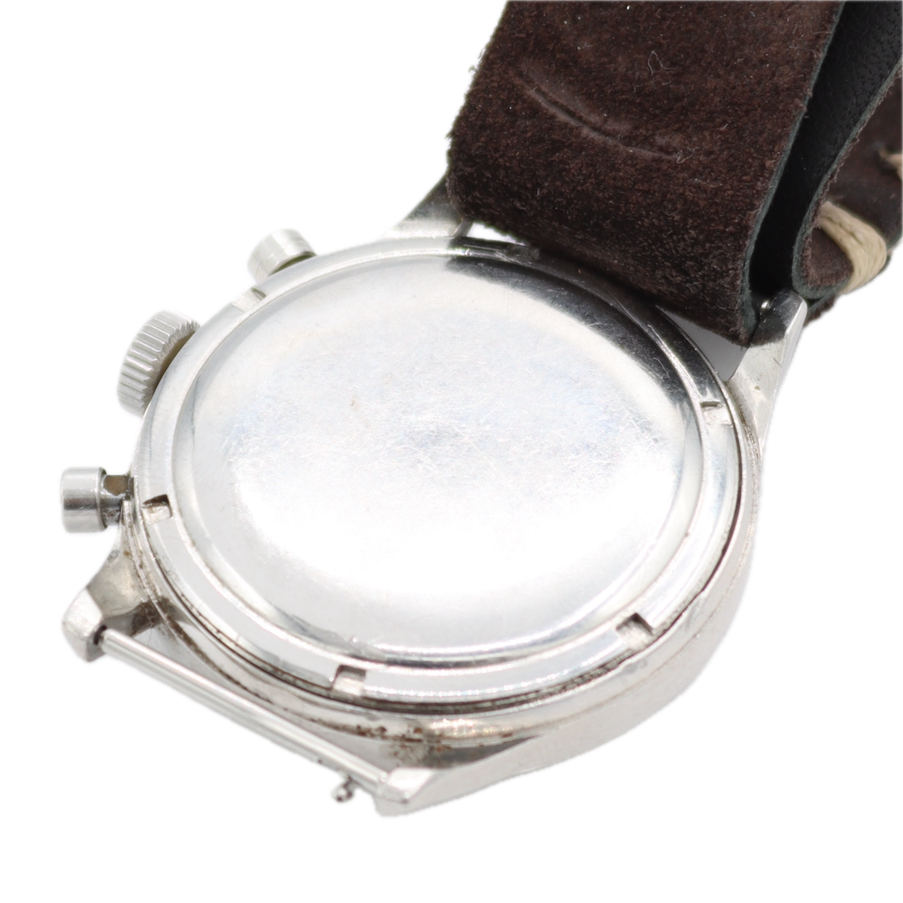 Vintage 37mm Gallet Multichron Men's Chronograph Wristwatch EP 40 Steel
