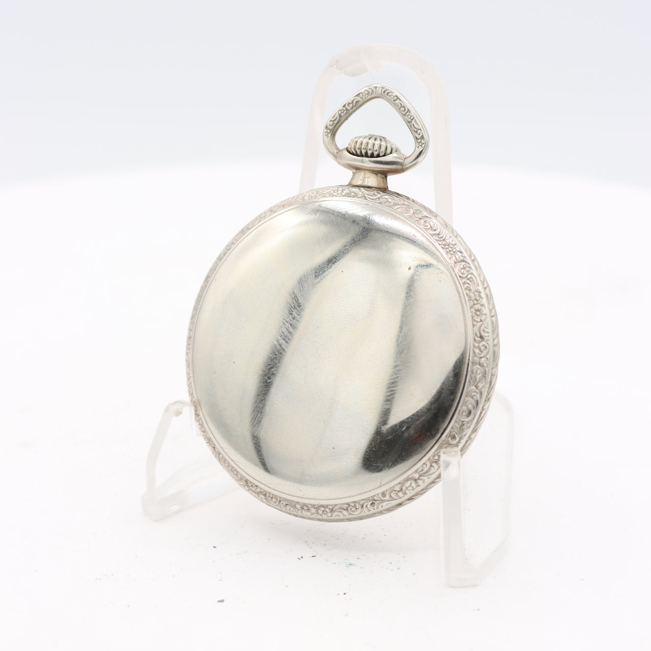 Antique 16s 1908 Illinois Engraved 11 Jewel Hunter Pocket Watch 172 Getty USA