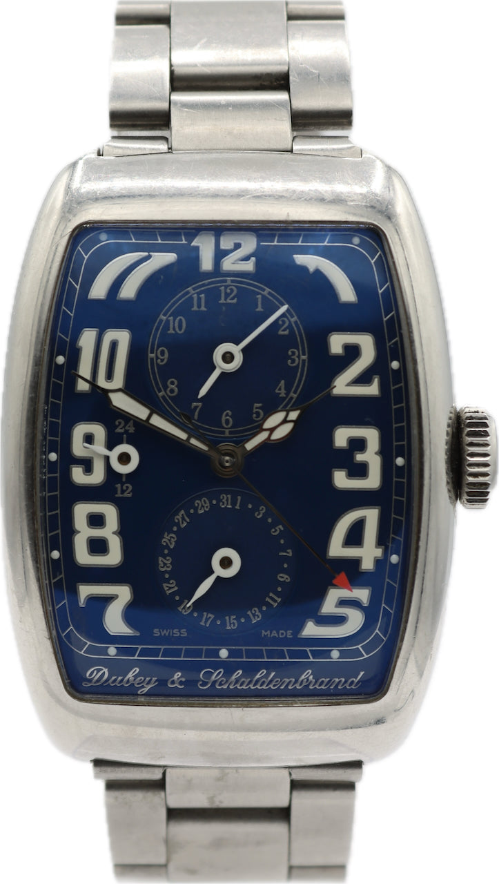 Dubey & Schaldenbrand 2581 Aerodyn Duo Dual Time Men's Automatic Wristwatch