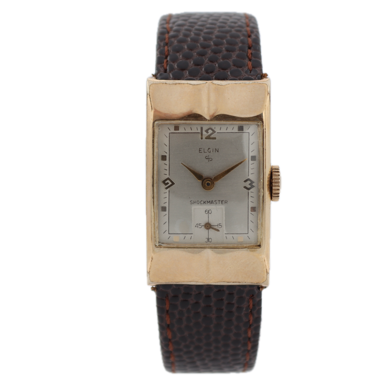 Vintage Elgin 6524 Milburn 17 Jewel Men's Mechanical Wristwatch 674 USA 10k GF