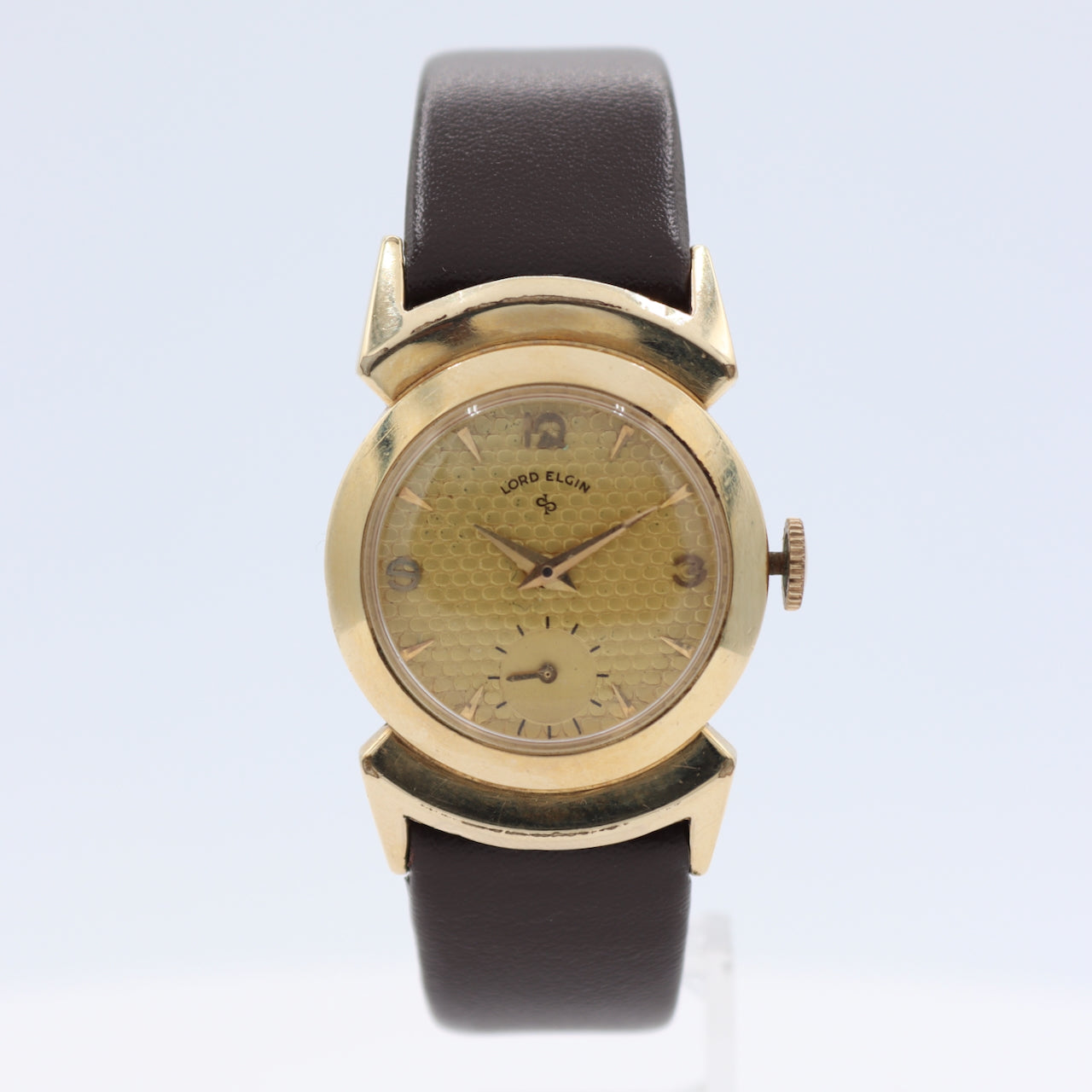 Vintage Lord Elgin 4814G Eldorado Men's Mechanical Wristwatch 680 USA 14k GF