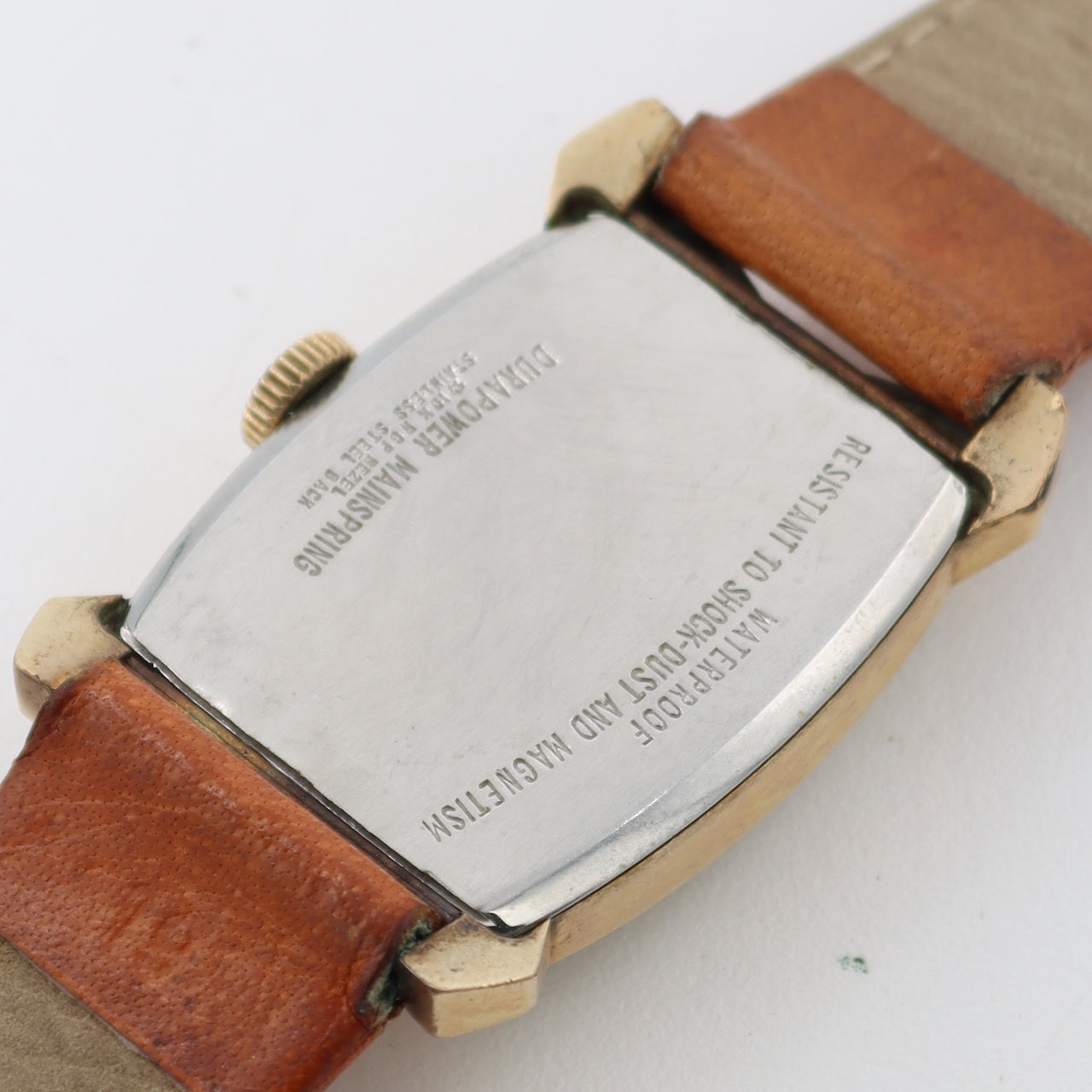 Vintage Elgin 9577 Shockmaster 17j Men's Mechanical Wristwatch 715 10k RGP