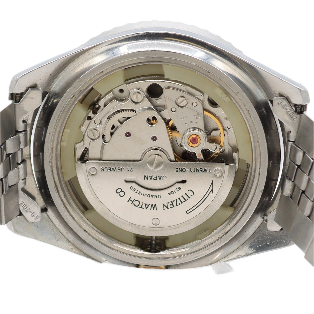 Vintage Citizen 52-0110 Challenge Diver 21j Men's Automatic Wristwatch Steel