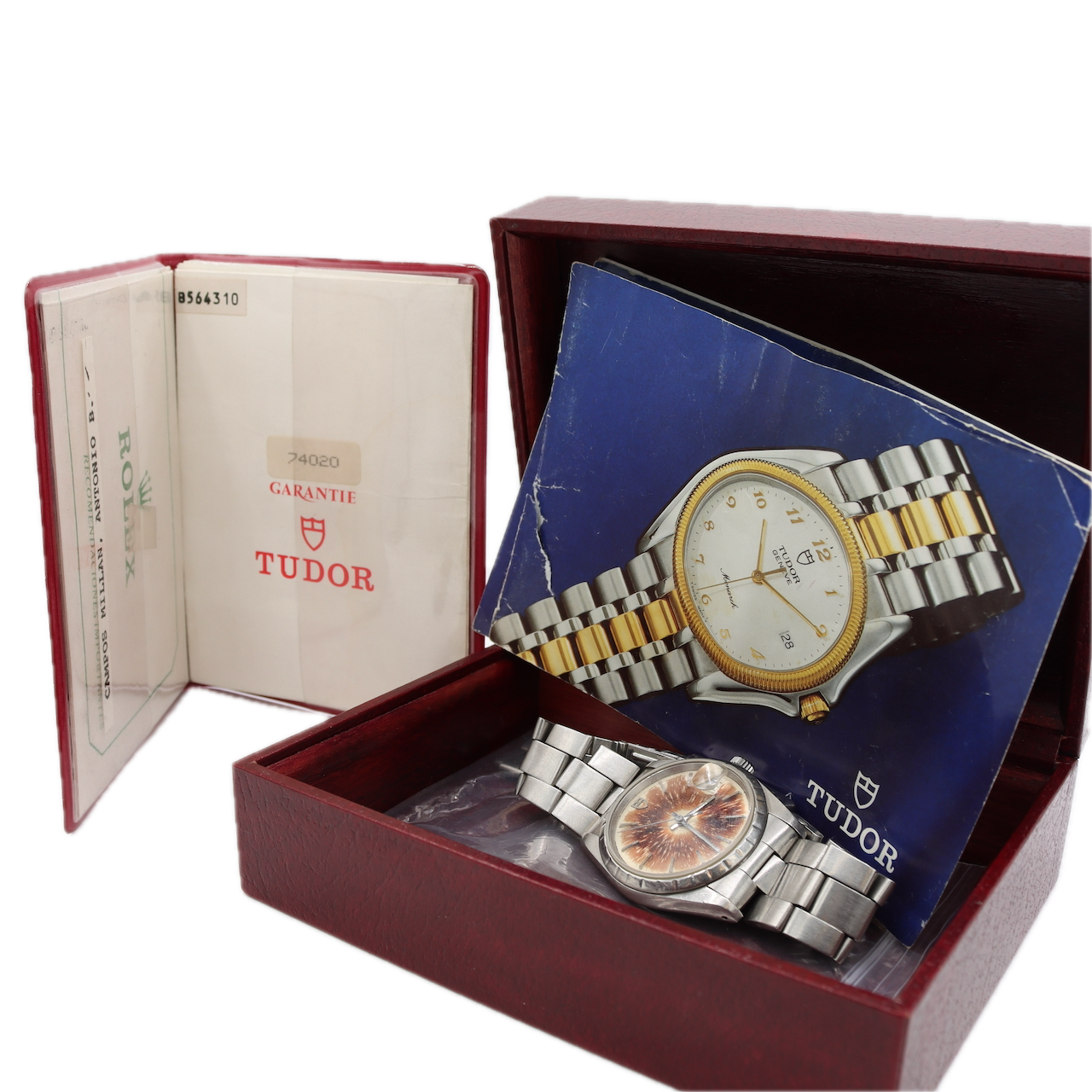 Vintage 1994 Tudor 74020 Prince Oyster Date Men's Automatic Wristwatch Full Set