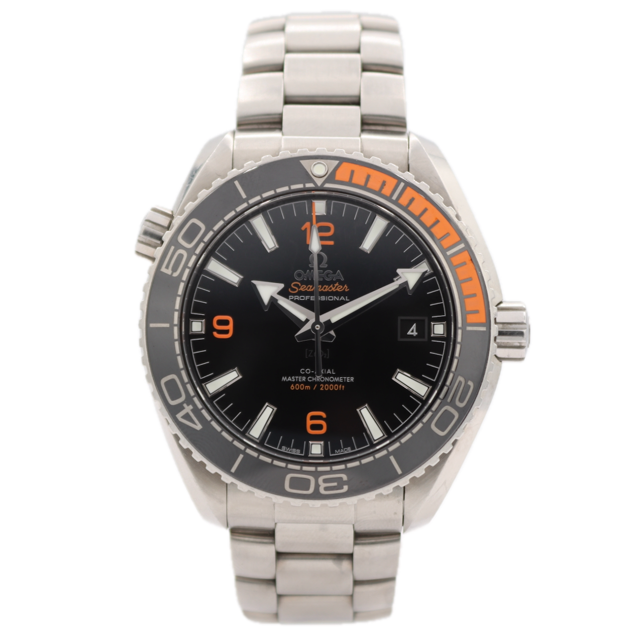 Omega 215.30.44.21.01.002 Seamaster Planet Ocean Men's Automatic Wristwatch
