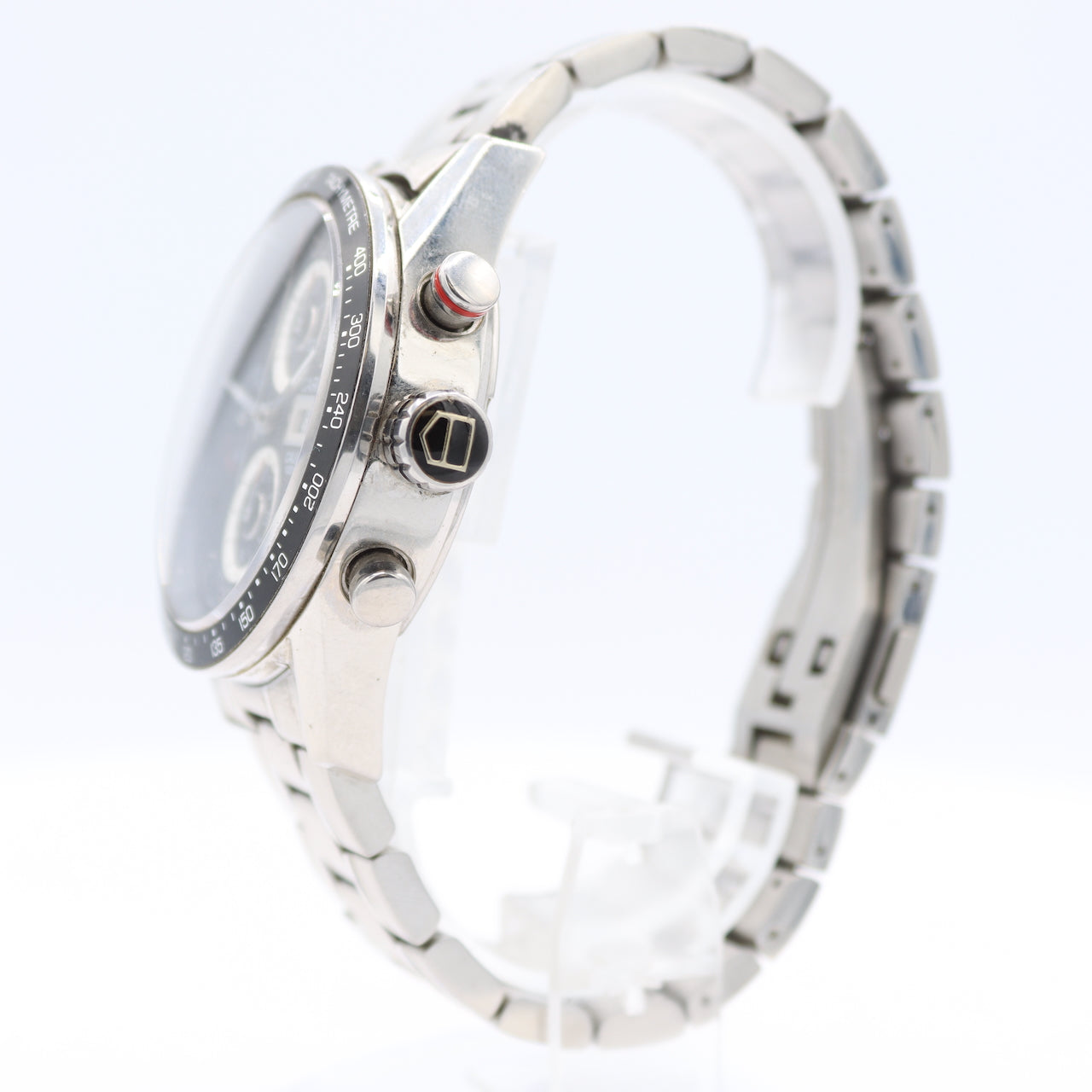 Tag Heuer CV2A10 Carrera Men's Automatic Wristwatch Calibre 16 Swiss Steel