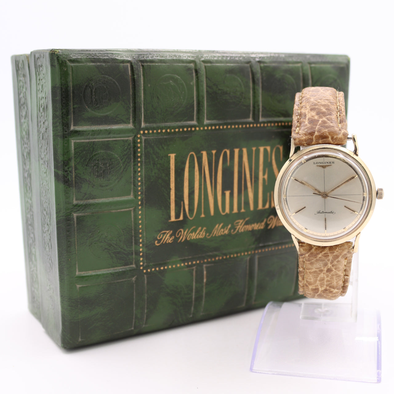 Vintage Longines Admiral Crosshairs Dial 1200
