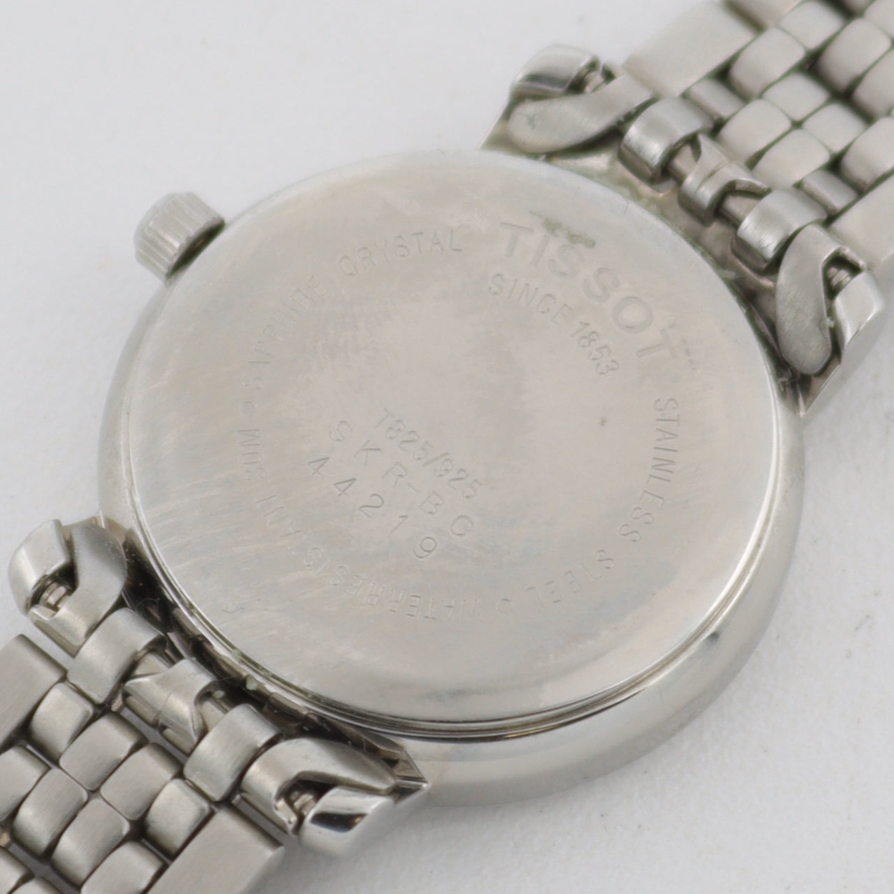 Tissot SKR-BC Sunburst Dial Ladies Quartz Wristwatch Swiss Made Steel