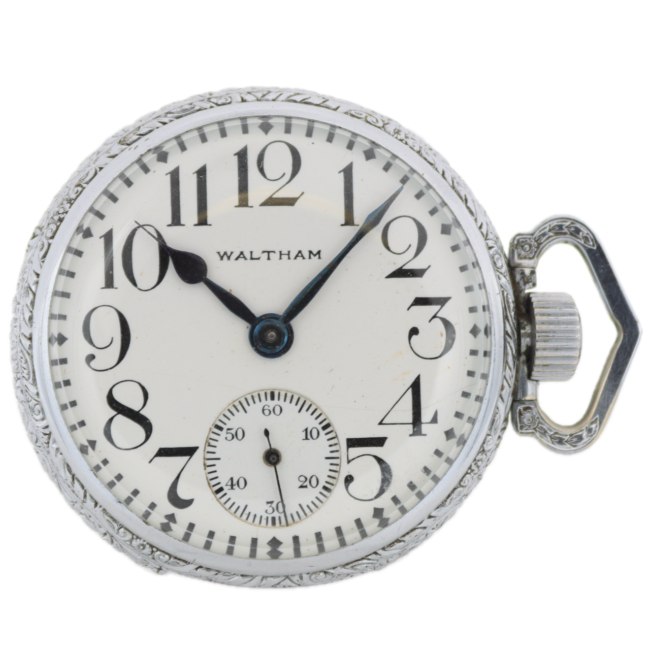 Antique 16 Size Waltham 17 Jewel Mechanical Pocket Watch Royal Running