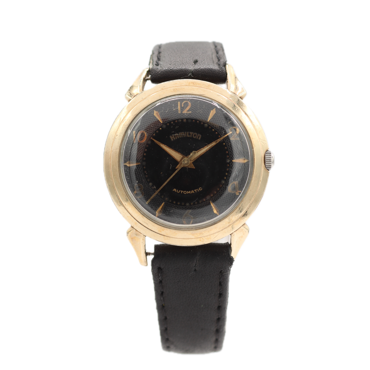 Vintage 1956 Hamilton K-402 Men's Automatic Wristwatch 661 Swiss 10k GF
