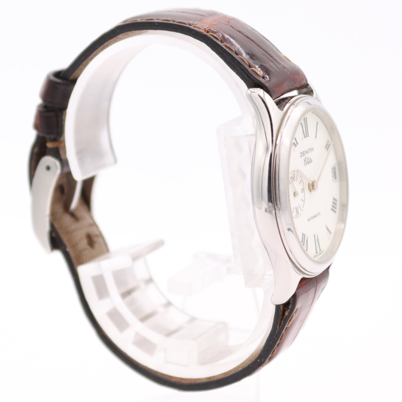 Vintage Zenith Elite White Roman Dial 90/01.0050.680