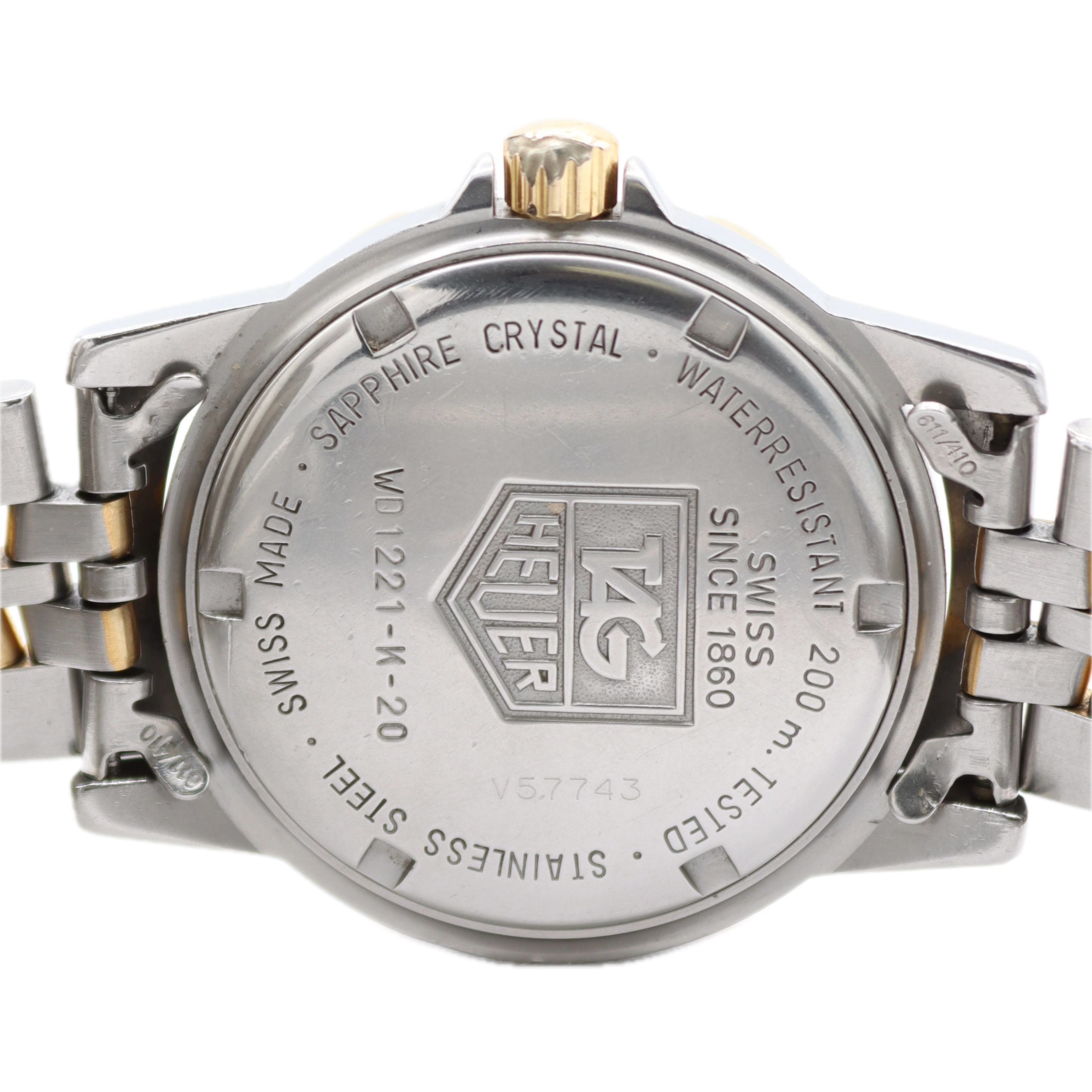 Vintage TAG-Heuer 1500 Series WD1221-K-20