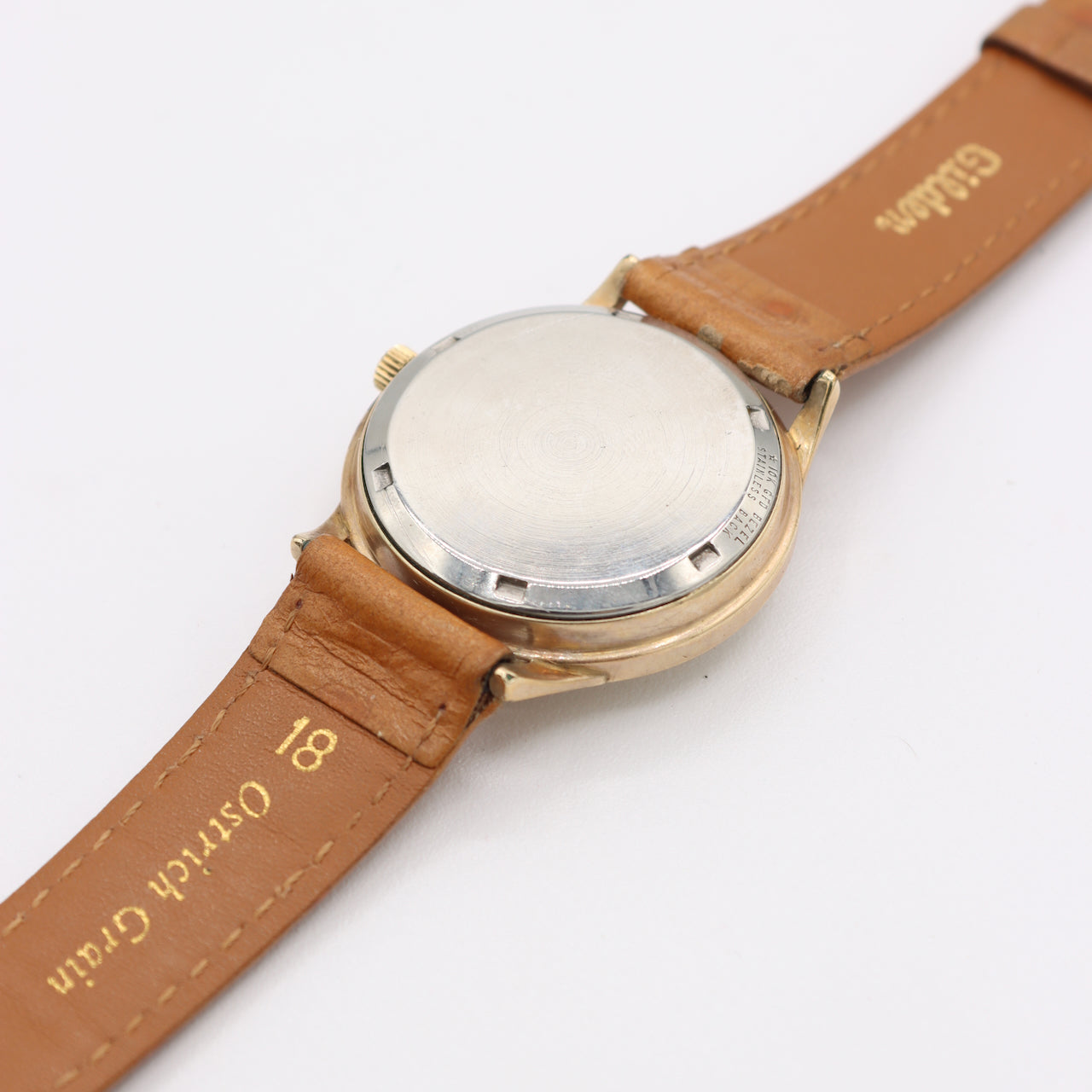 Vintage 34mm Wittnauer 2461-11SR Men's Automatic Wristwatch 1707 Swiss 10k GF