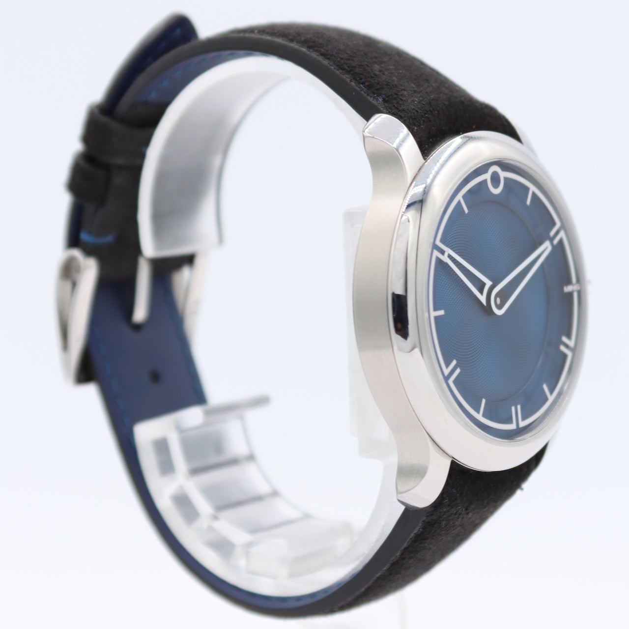 38mm 2022 Ming 17.09 Blue 25j Men's Automatic Wristwatch 330.M1 Swiss w/ Box