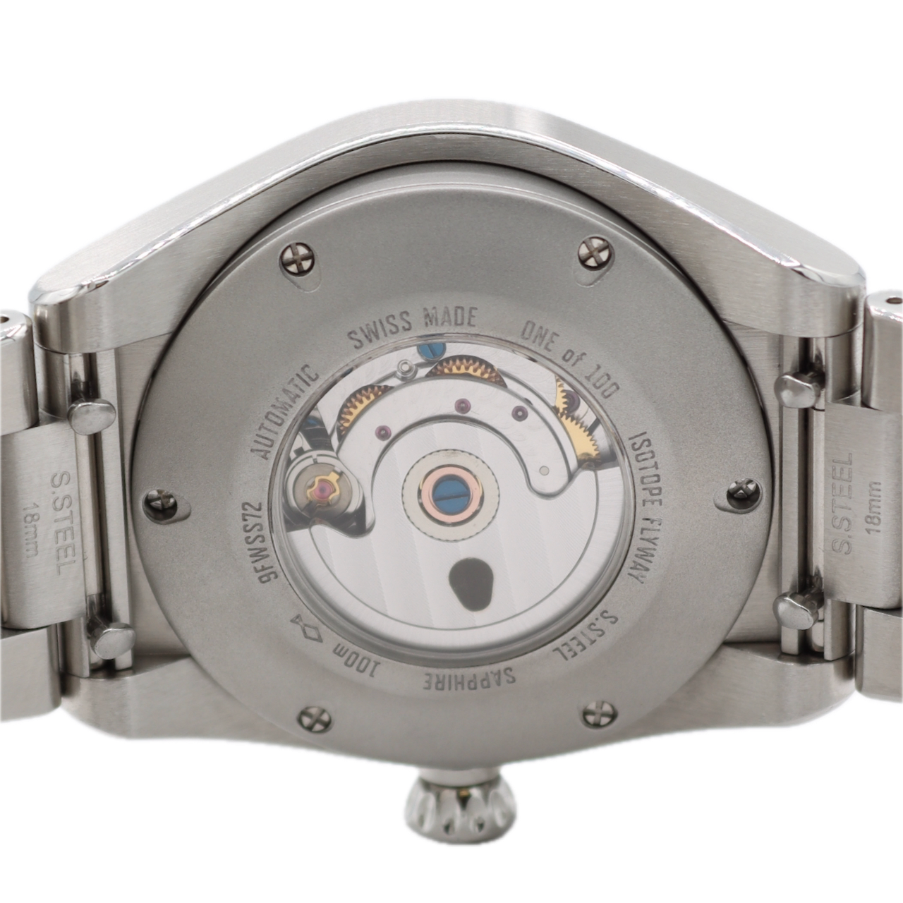 Isotope Flyway Fata Morgana Men's Automatic Wristwatch Stainless Steel LE