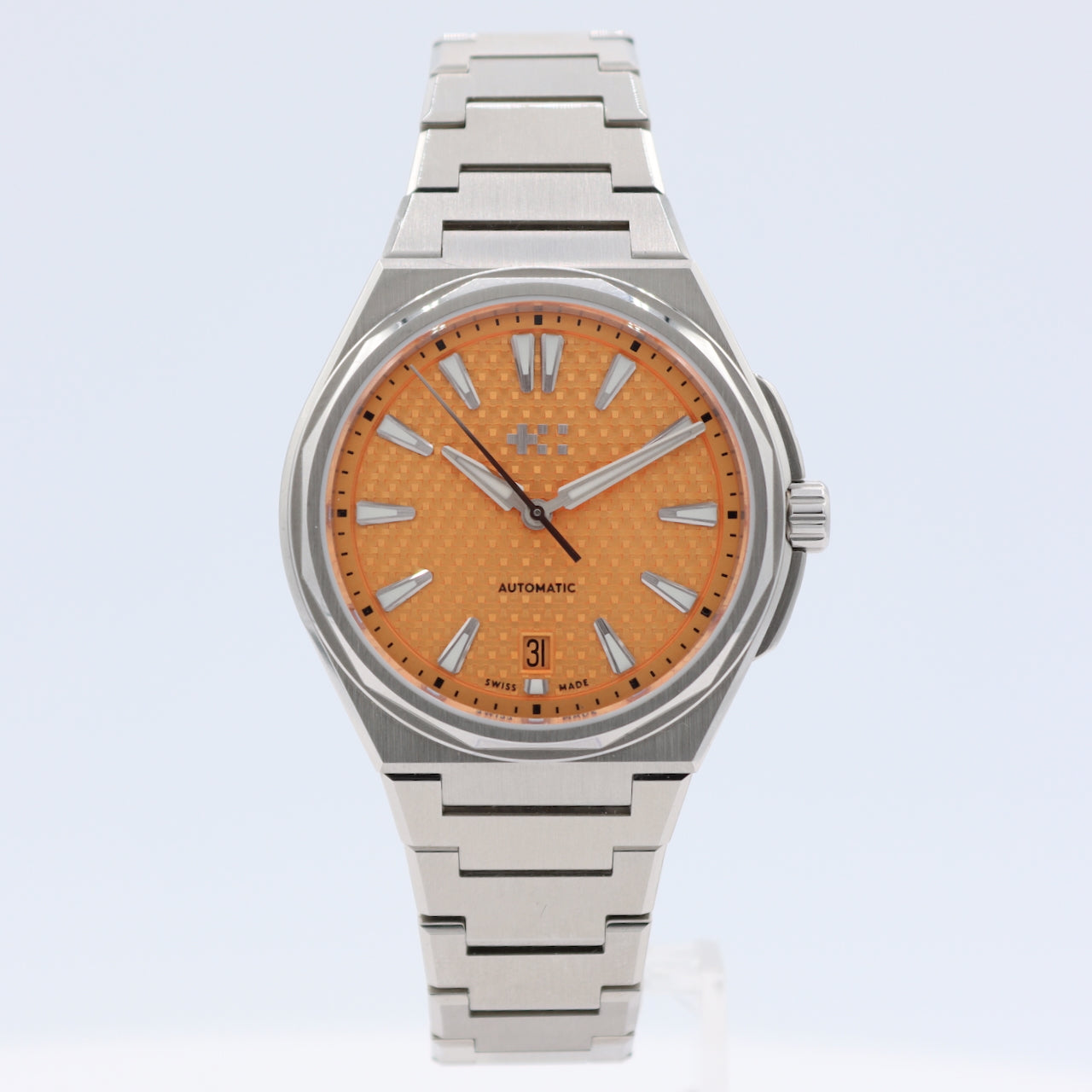 38mm Christopher Ward 38 Mango Men's Automatic Wristwatch SW200-1 Swiss Steel