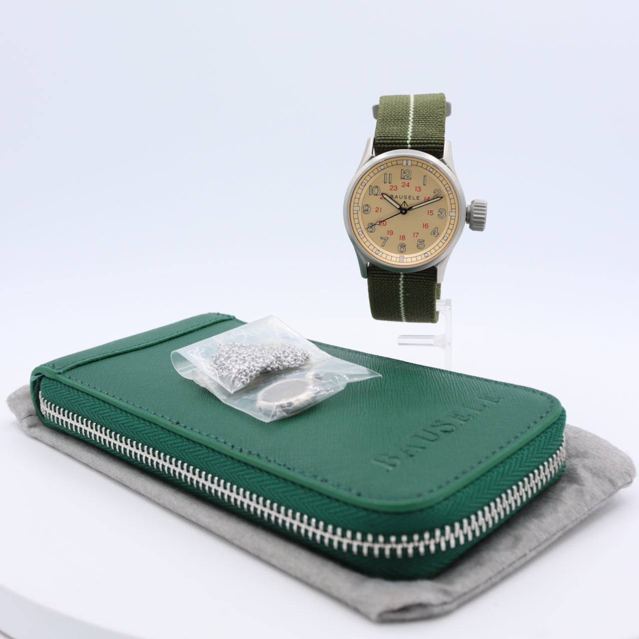 38mm Bausele Langstone Field 80th D-Day Men's Automatic Wristwatch Australia