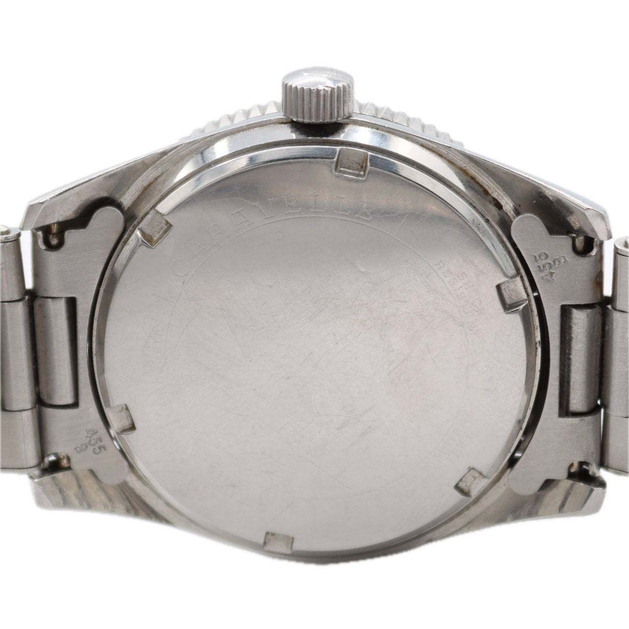 Vintage 36mm 1970 Caravelle 2876DP Devil Diver Men's Automatic Wristwatch 666Ft