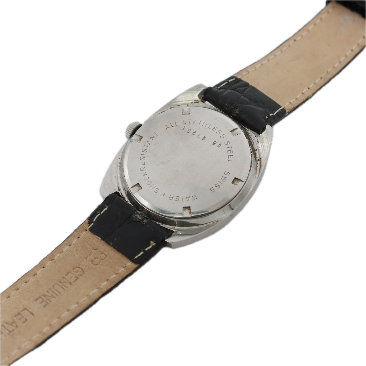 Vintage 33mm Croton Marshall University Men's Mechanical Wristwatch AS 1809