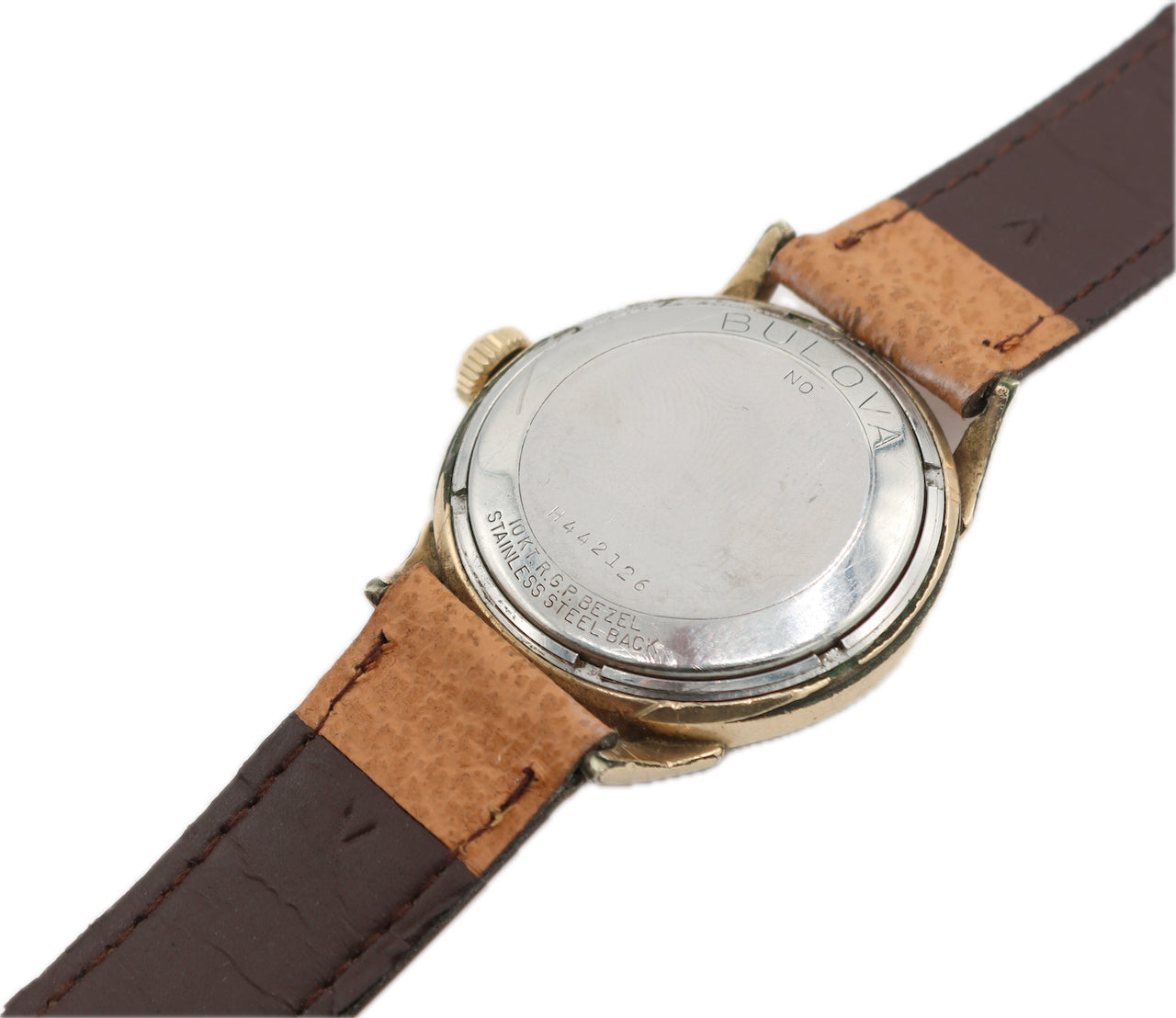 Vintage 31mm 1970 Bulova Men's Automatic Wristwatch 11 BLAC Swiss 10k RGP