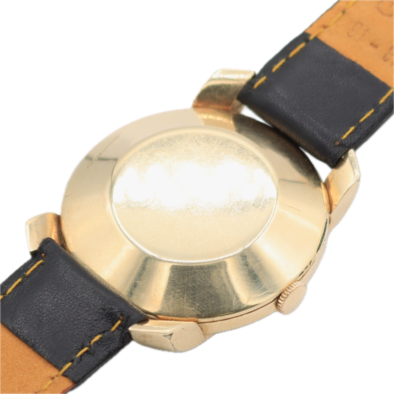 Vintage 34.5mm LeCoultre Power Reserve Men's Automatic Wristwatch 481 10k GF