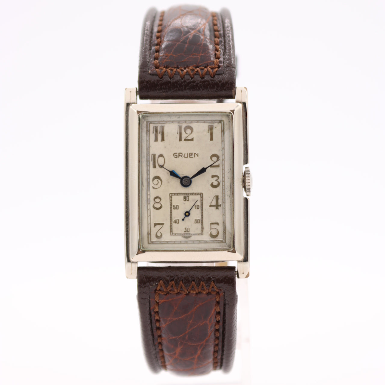 Vintage Gruen Quadron Art Deco 157-8W