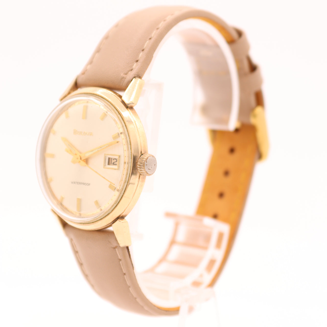Vintage Bulova Silver Sunburst