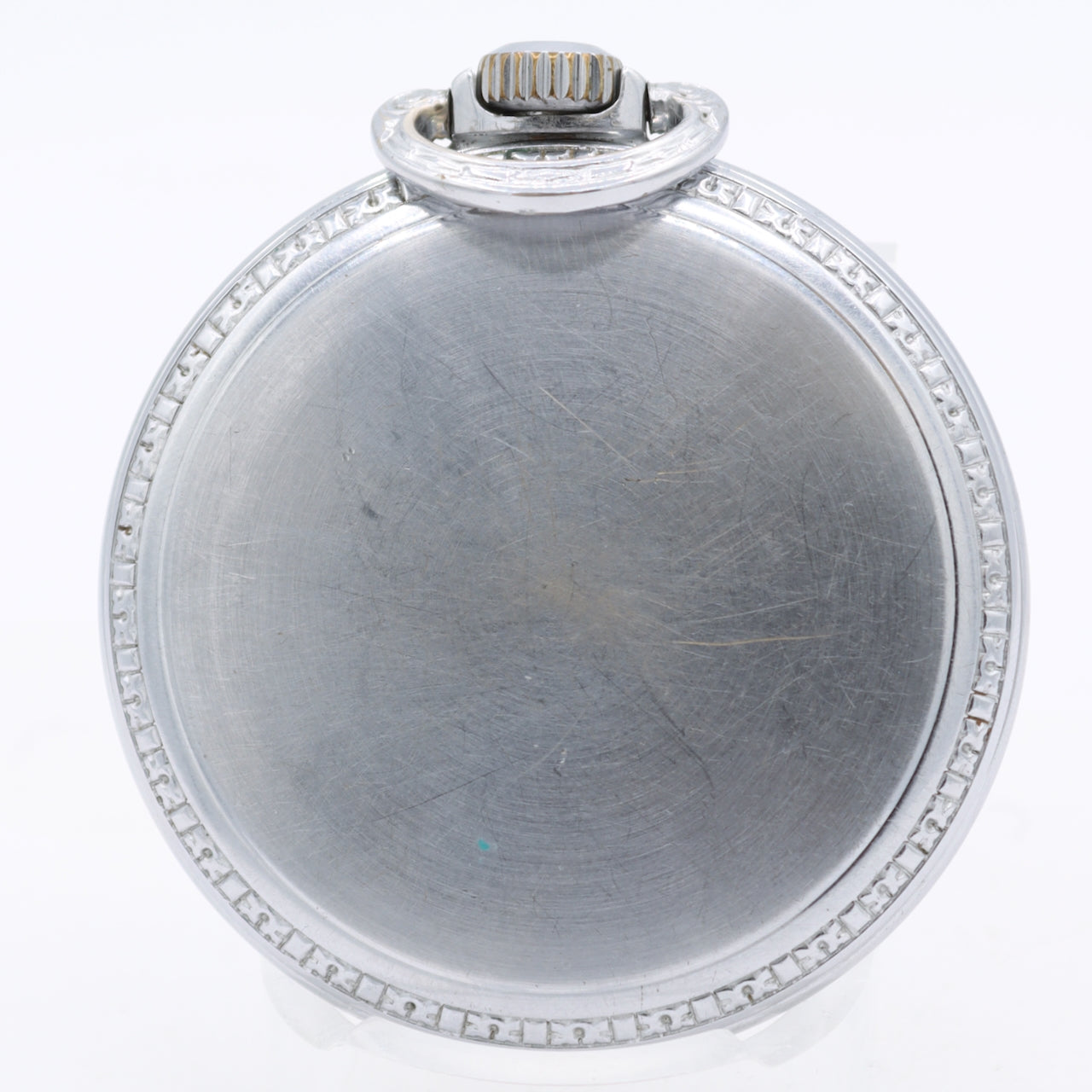 Antique 18s 1900 Elgin 15 Jewel Mechanical Pocket Watch 248 Chrome USA