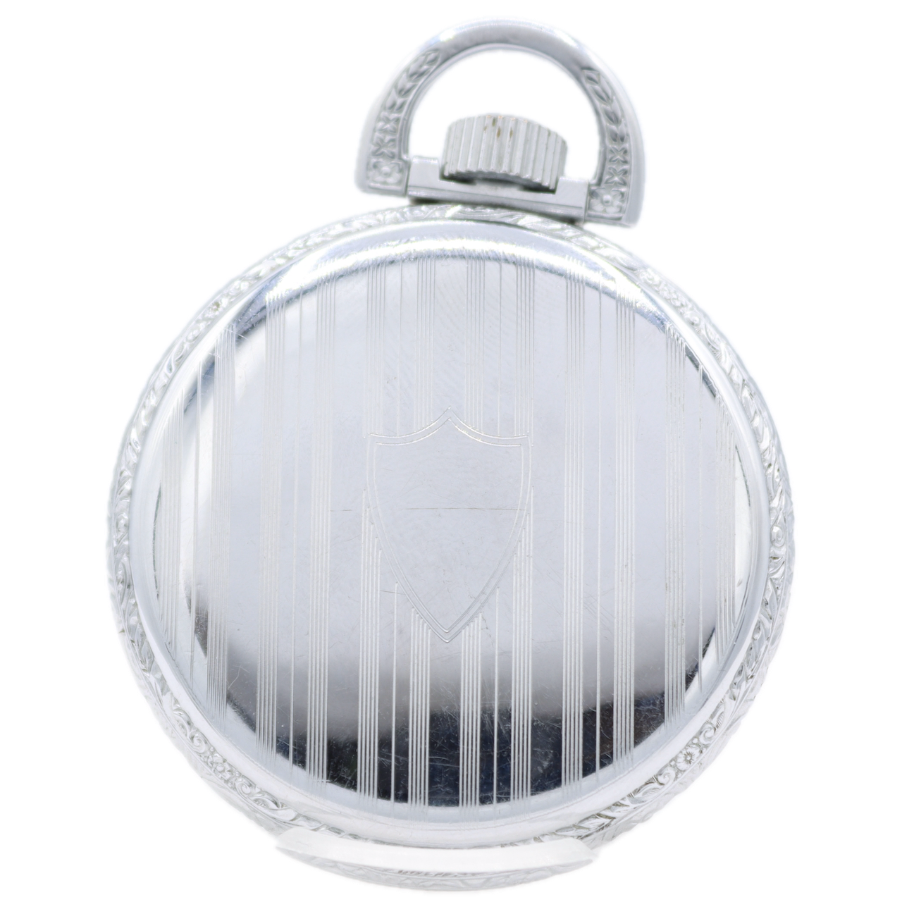 Antique 16 Size Waltham 15 Jewel Mechanical Pocket Watch 620 Chrome Plated