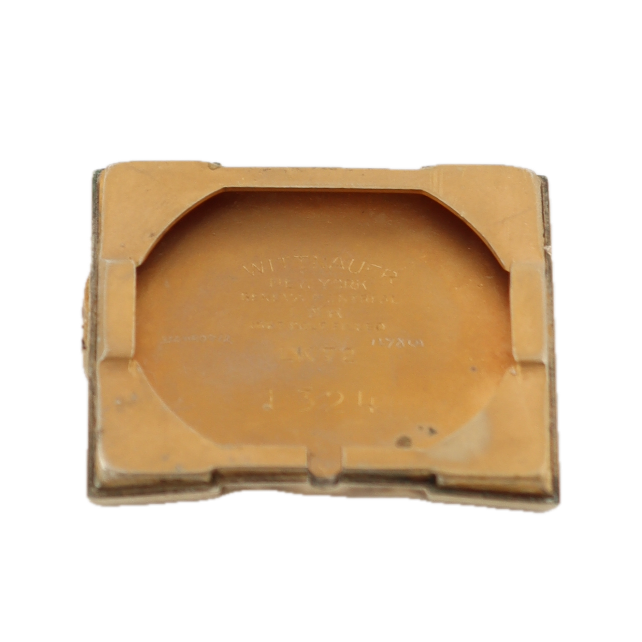 Vintage 24mm Wittnauer Art Deco 17J Men's Mechanical Wristwatch 9WN Swiss 10kGF