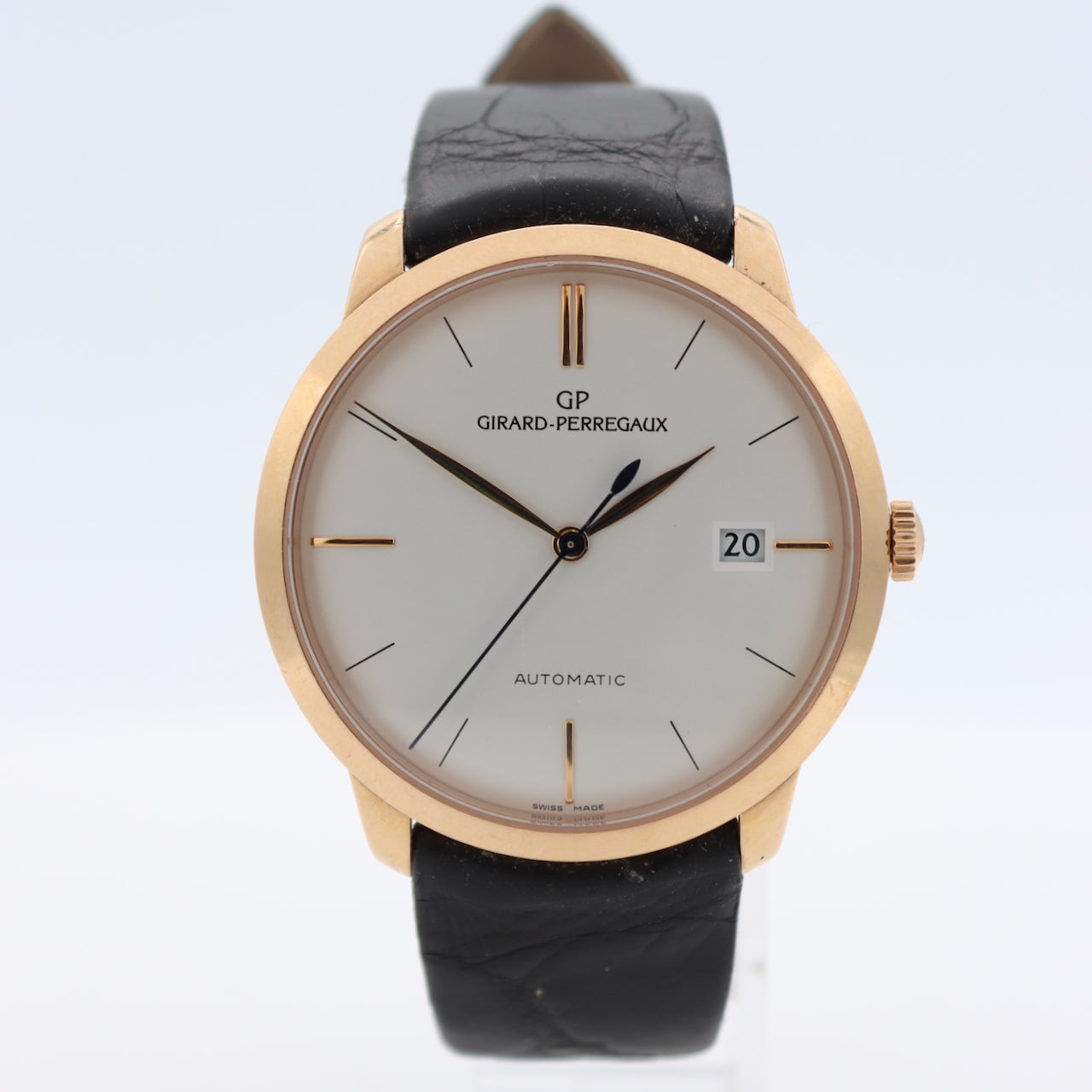 Girard Perregaux 49525 1966 Men's Automatic Wristwatch Swiss 18k Gold