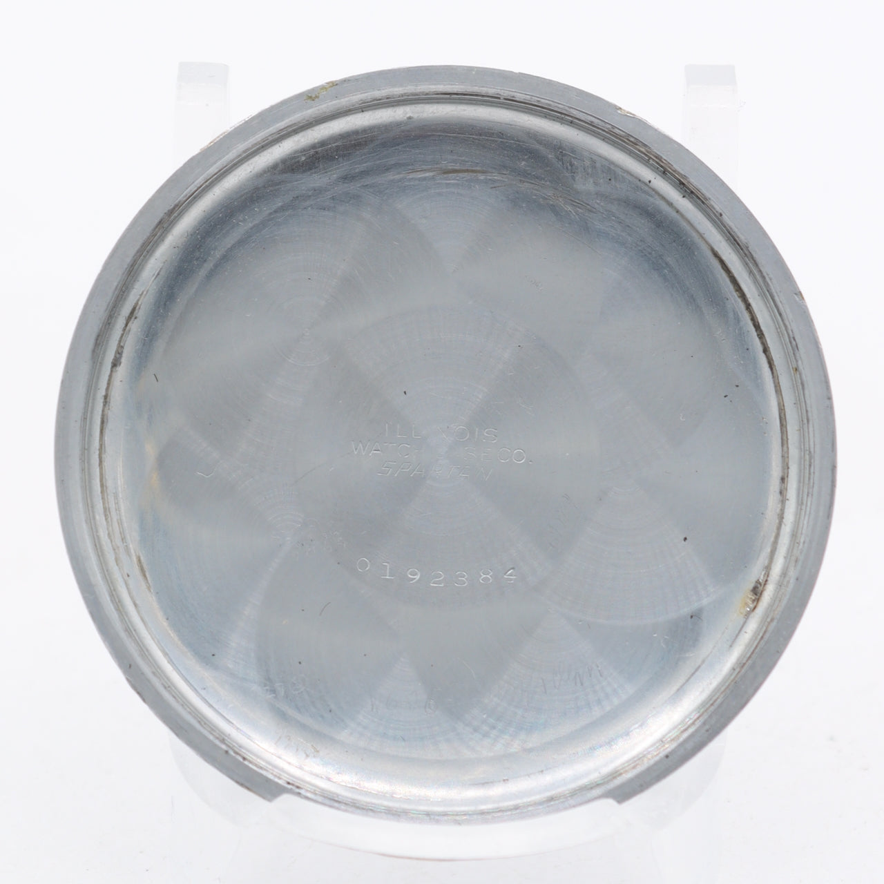 Vintage 1945 Waltham Art Deco Mechanical Railroad Pocket Watch Vanguard USA