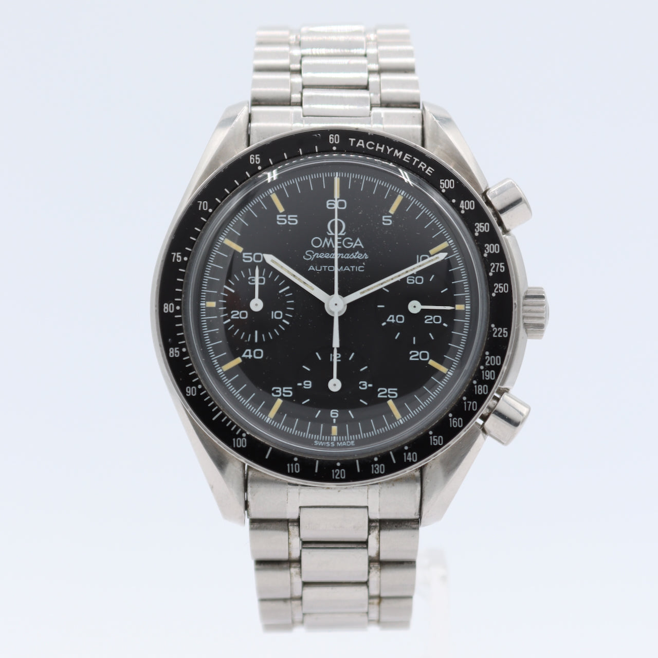 1995 Omega 3510.50 Speedmaster Reduced Men's Automatic Wristwatch Swiss Steel