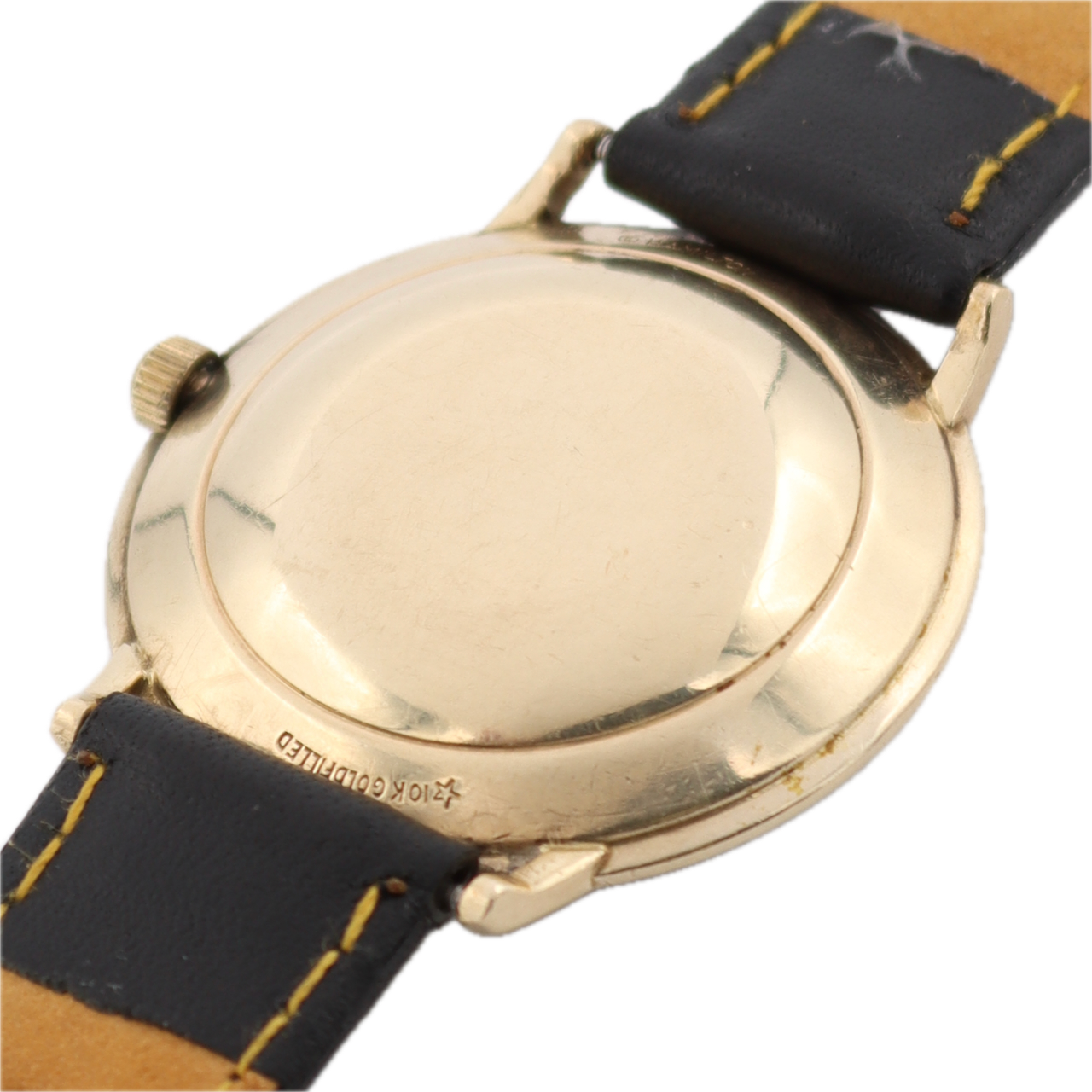 Vintage 33mm Hamilton Crosshairs Men's Automatic Wristwatch Swiss 10kGF Classic