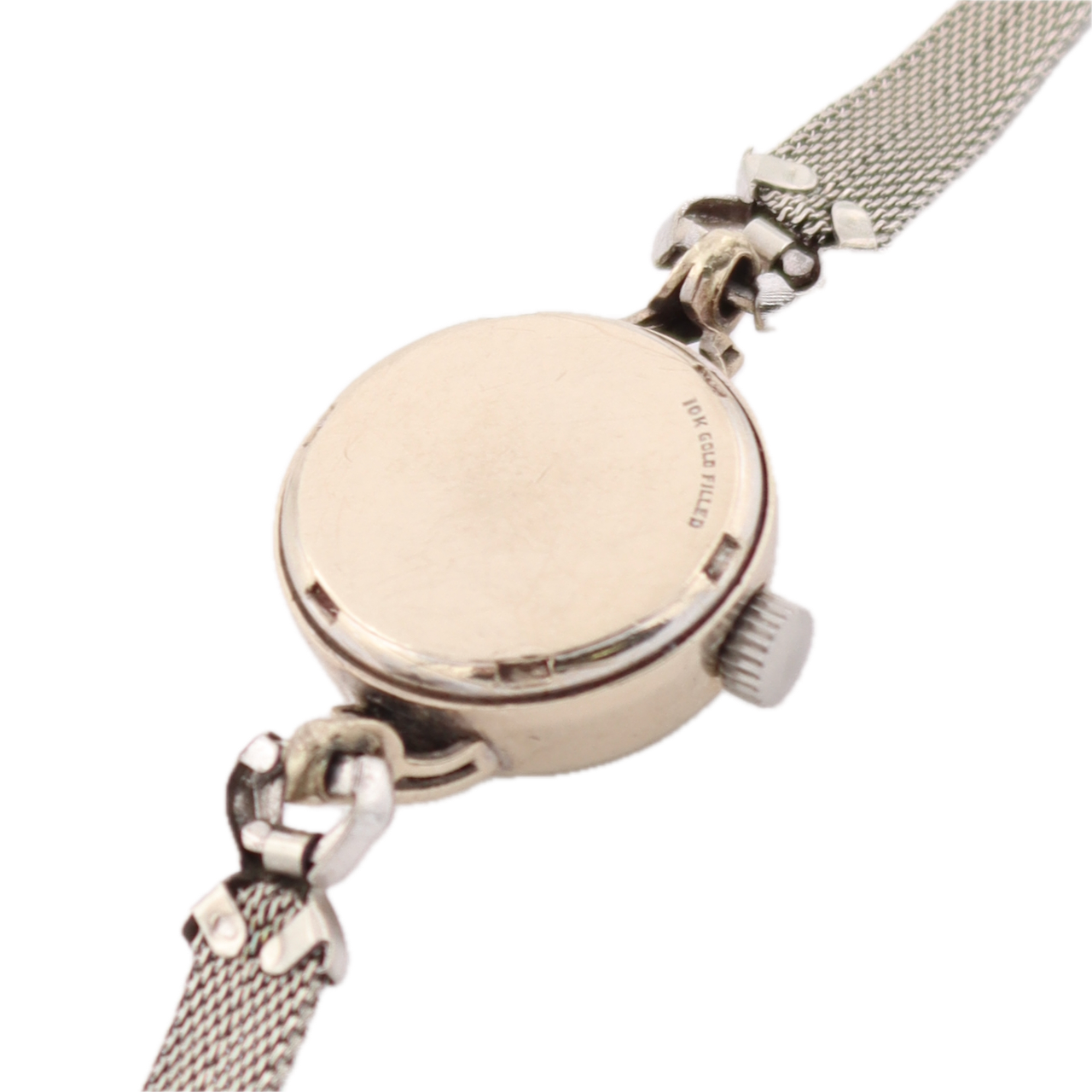 Vintage 19 Eternamatic 5123 Cocktail Ladies Automatic Wristwatch Swiss 10k GF