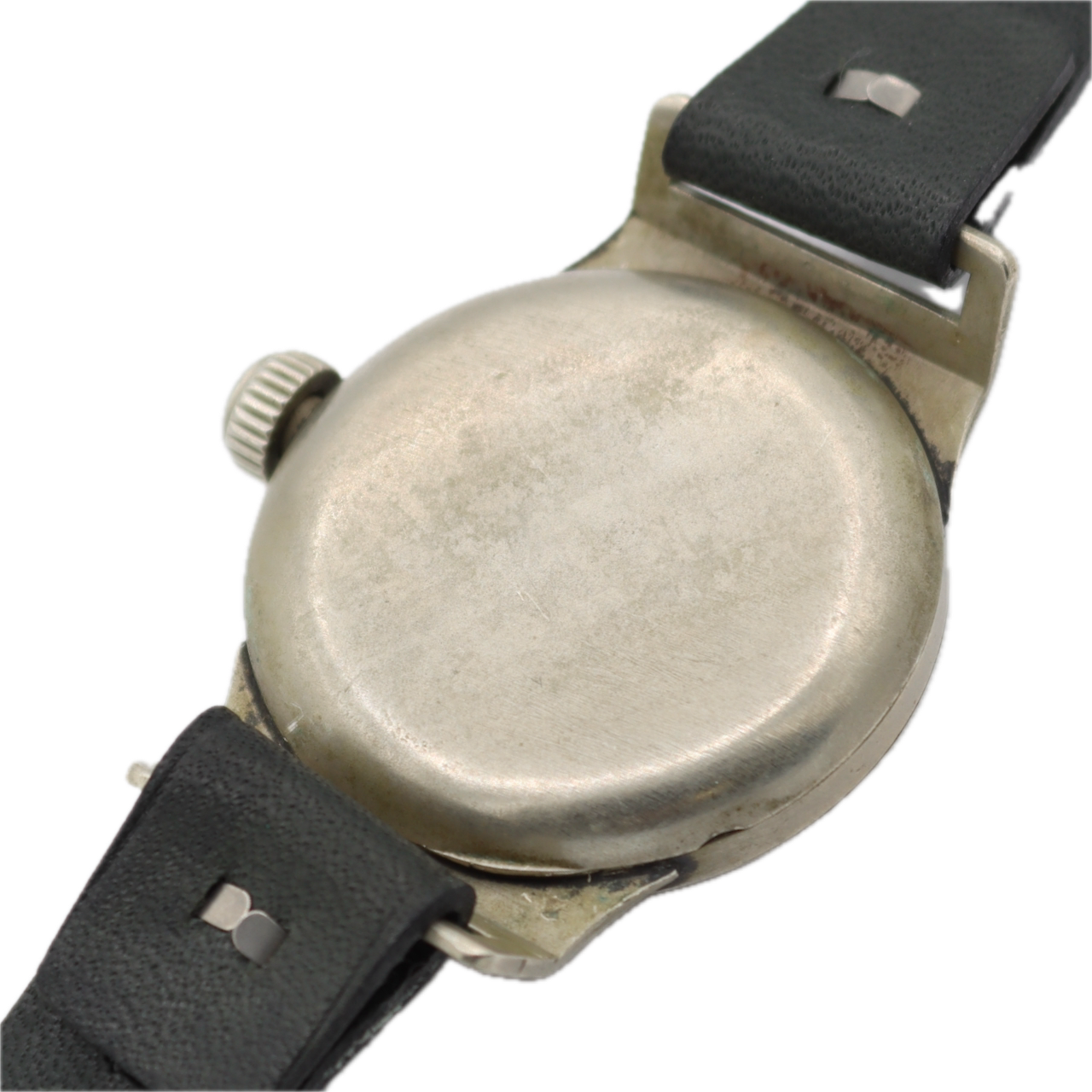 Vintage 1918 Elgin Military 7 Jewel Men's Mechanical Wristwatch USA Nickel