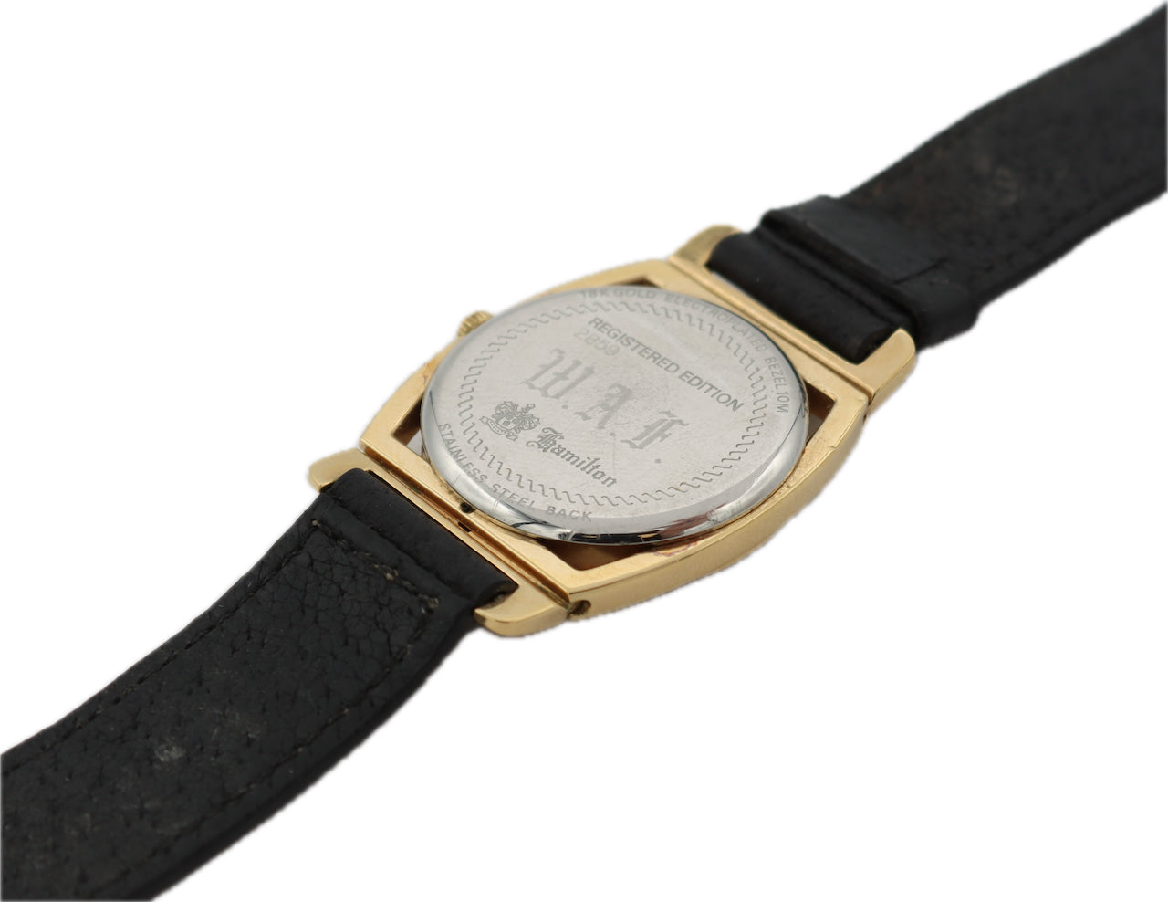 Vintage Hamilton Piping Rock Reissue Men's Quartz Wristwatch w Box & Papers