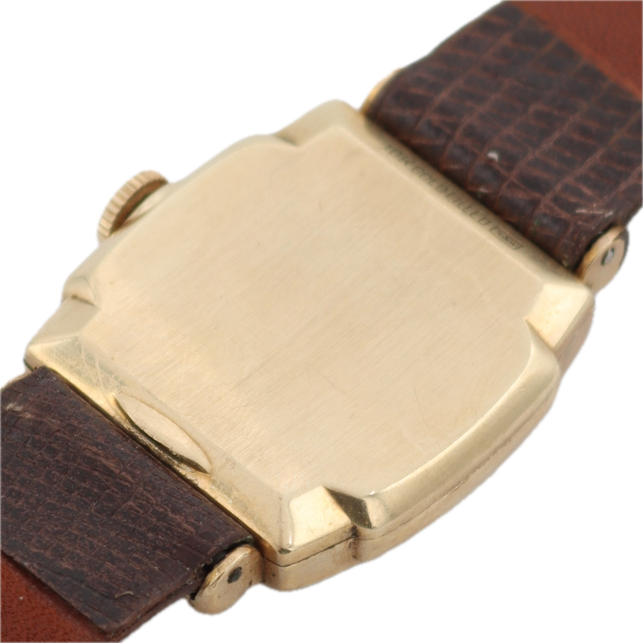 Vintage Elgin DeLuxe 17 Jewel Men's Mechanical Wristwatch 555 USA 10k GF