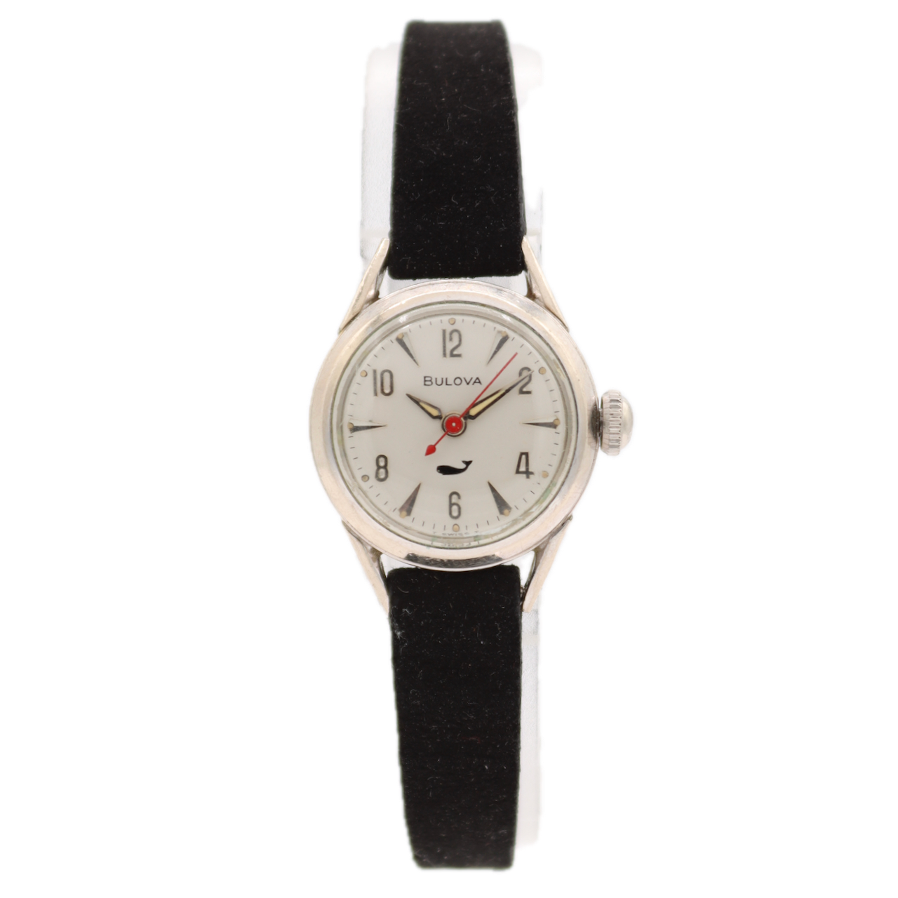 Vintage 20mm 1972 Bulova Sea King Ladies Mechanical Wristwatch Swiss 10k RGP