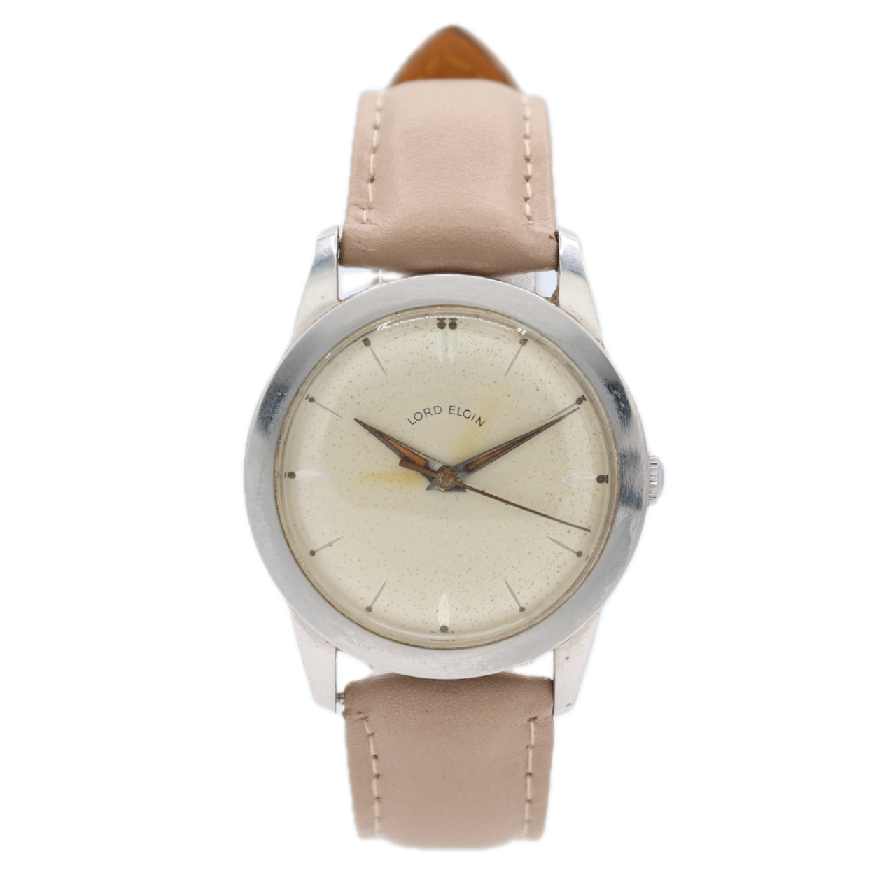 Vintage 34mm Lord Elgin 23j Men's Automatic Wristwatch 664 A. Schild 1680 Swiss