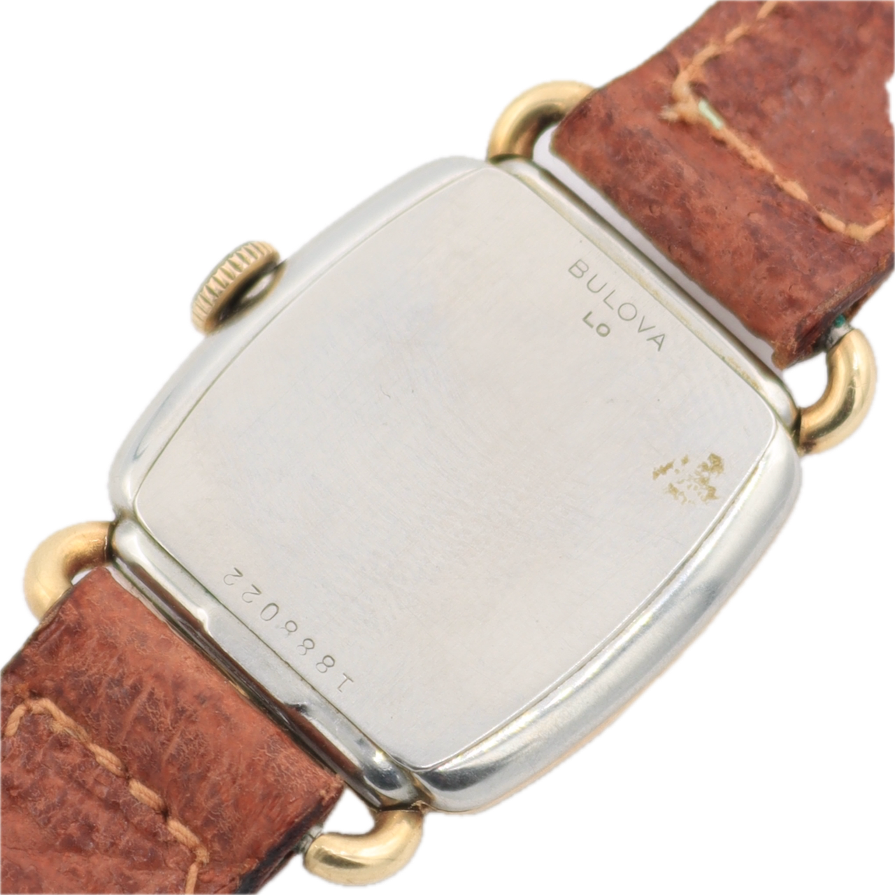 Vintage 1950 Bulova Director Men's Mechanical Wristwatch 10BC Steel & 10k RGP