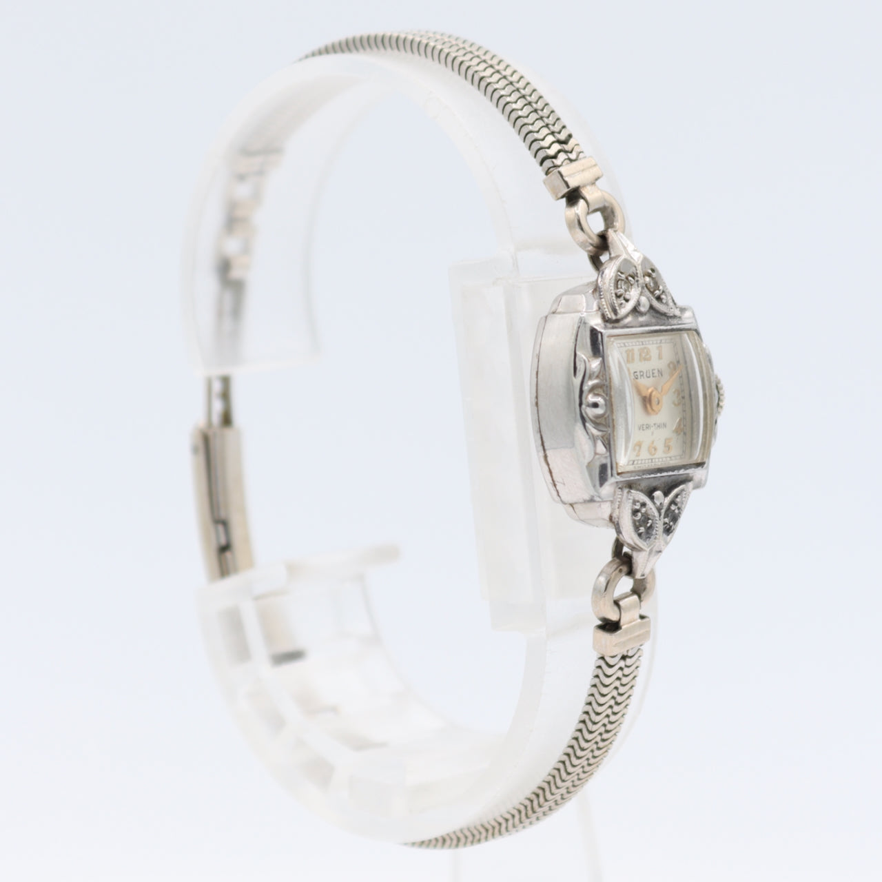 Vintage Gruen 215/754 Veri-Thin Ladies Mechanical Wristwatch 215 Swiss 10k GF