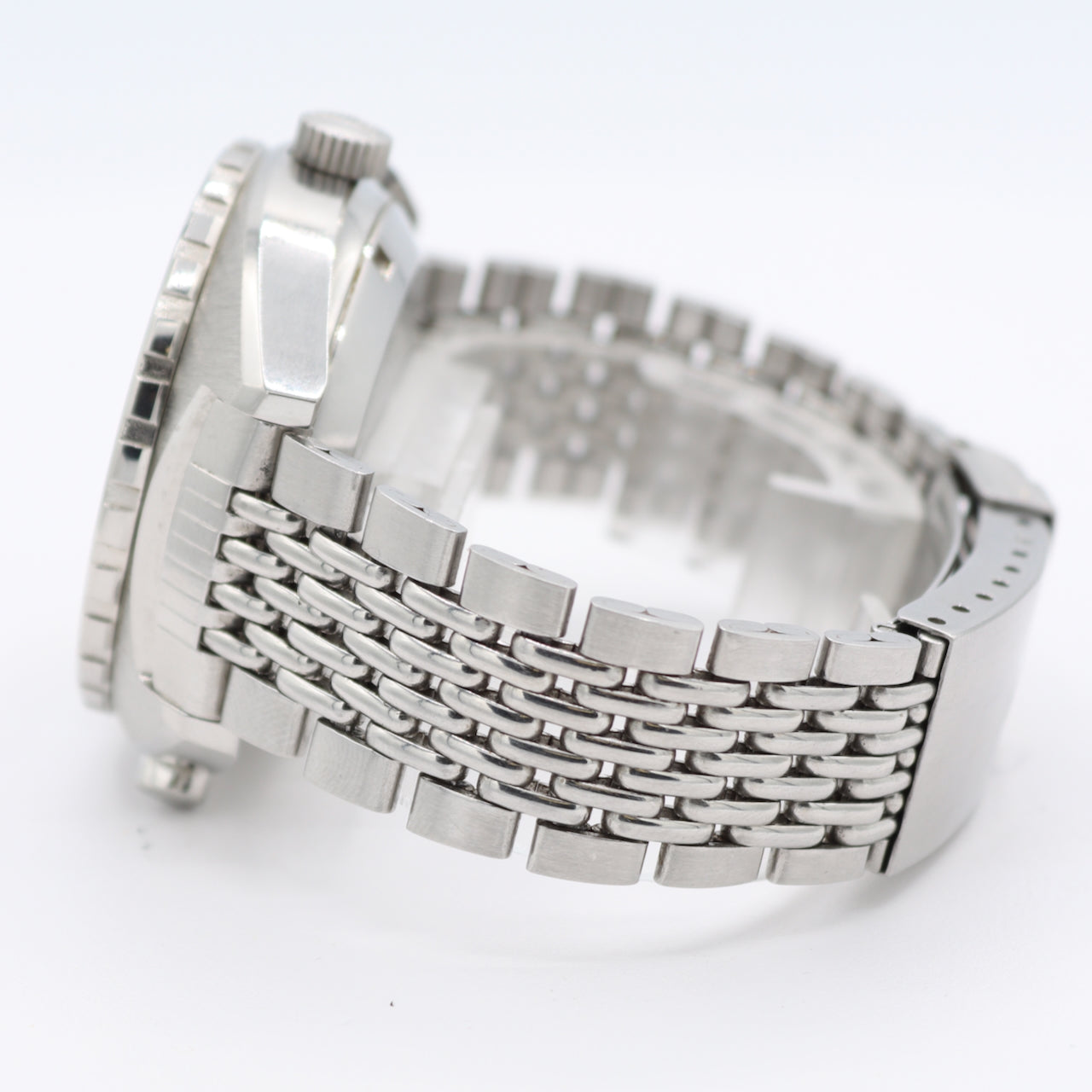 Vintage Heuer 11630 Autavia "Orange Boy" Silver Men's Wristwatch Calibre 12