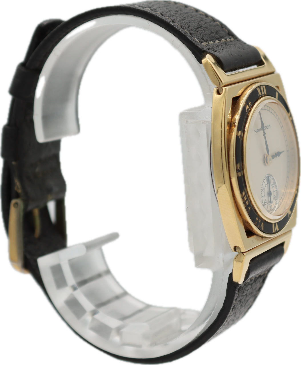 Vintage Hamilton Piping Rock Reissue Men's Quartz Wristwatch w Box & Papers