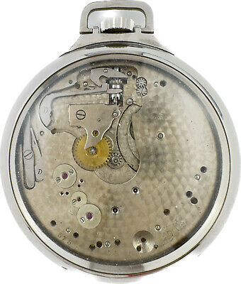 Antique Agassiz Military GCT Pocket Watch Incomplete w Power Reserve & True 24 H