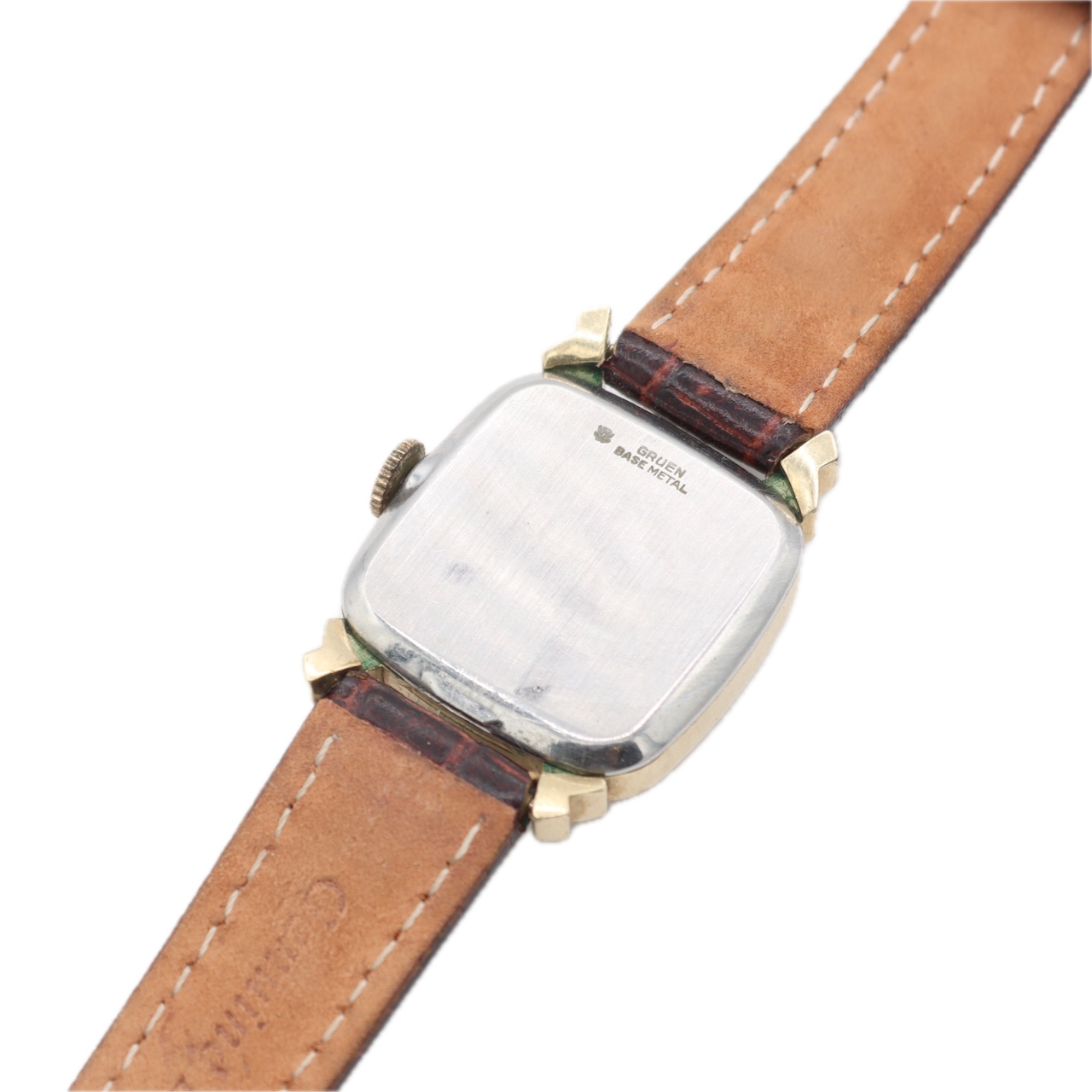 Vintage Gruen 416-810 Veri-Thin Flared Lugs Men's Mechanical Wristwatch 416